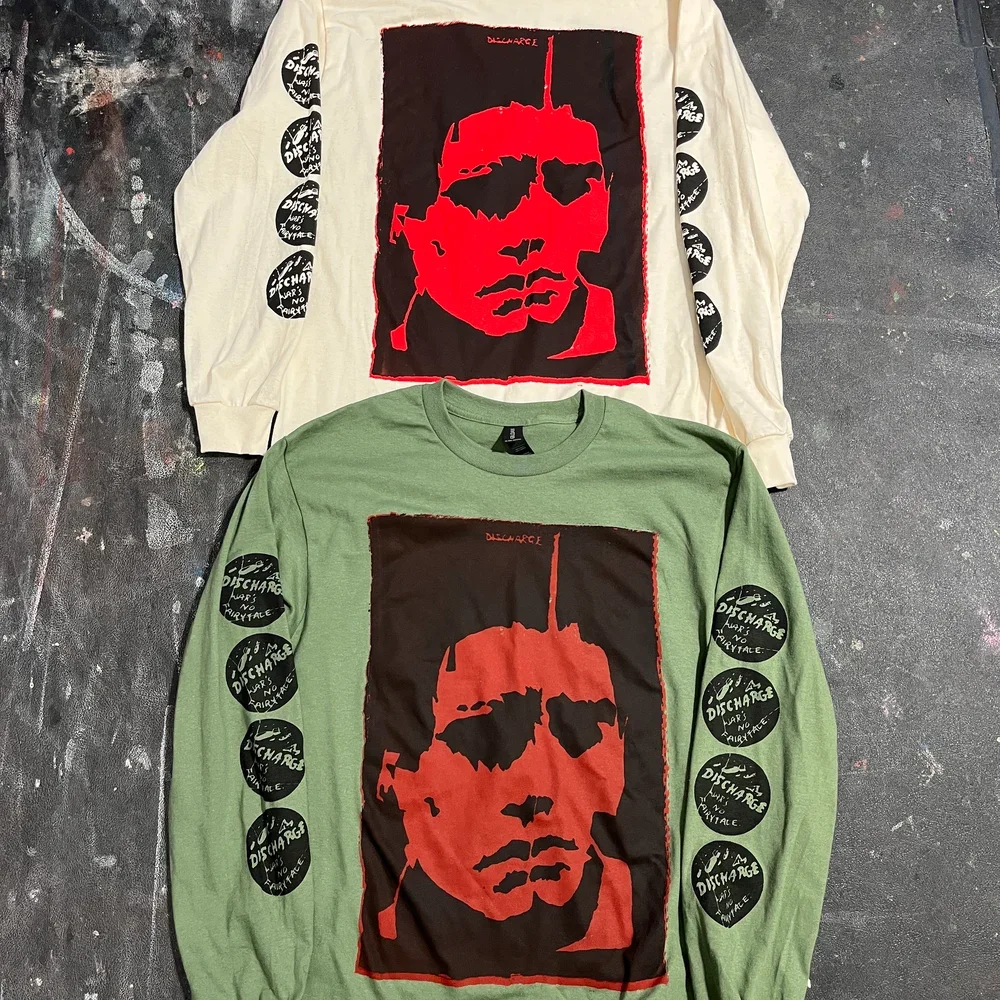 Discharge "CLAYFACE" Longsleeve