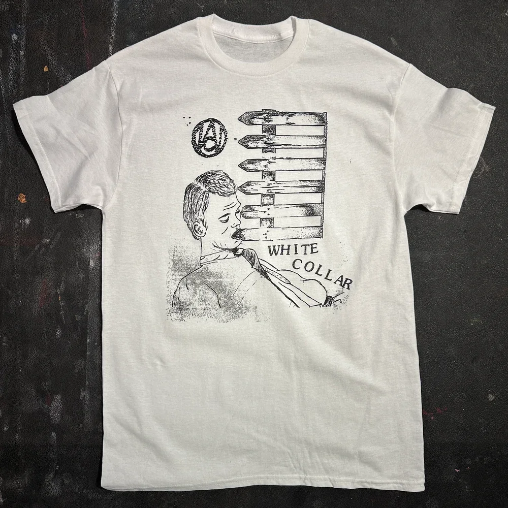 White Collar "fence post fellatio" T-Shirt