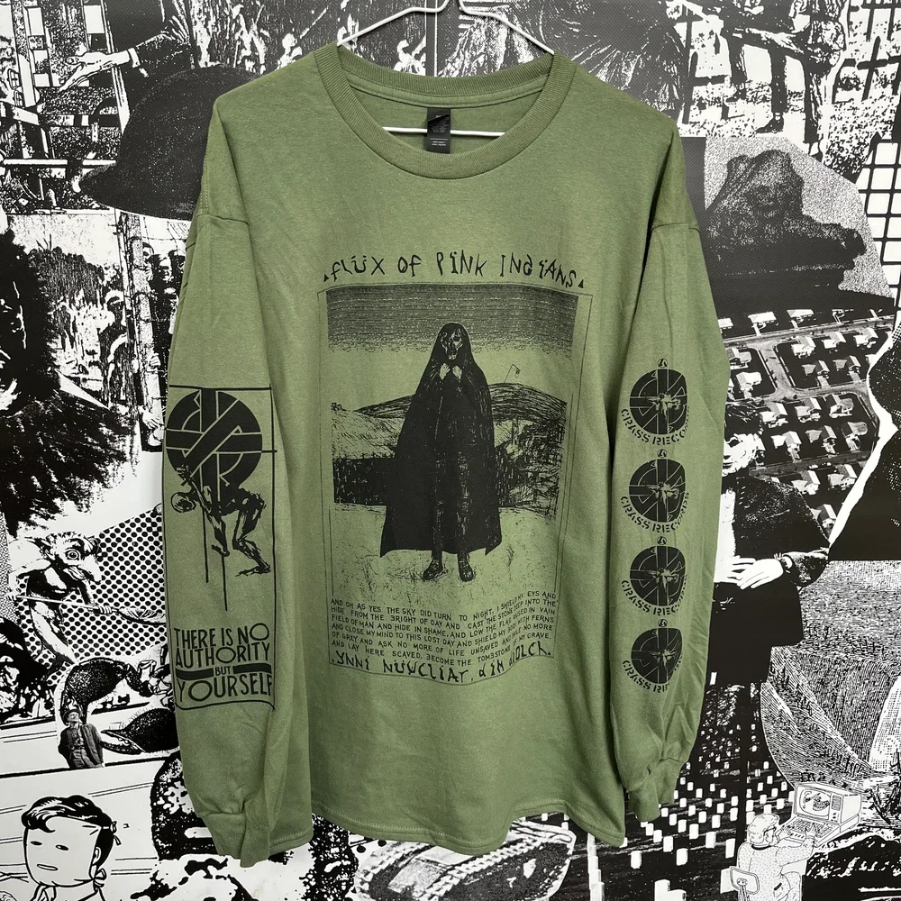 Flux Of Pink Indians "Neu Smell" Longsleeve