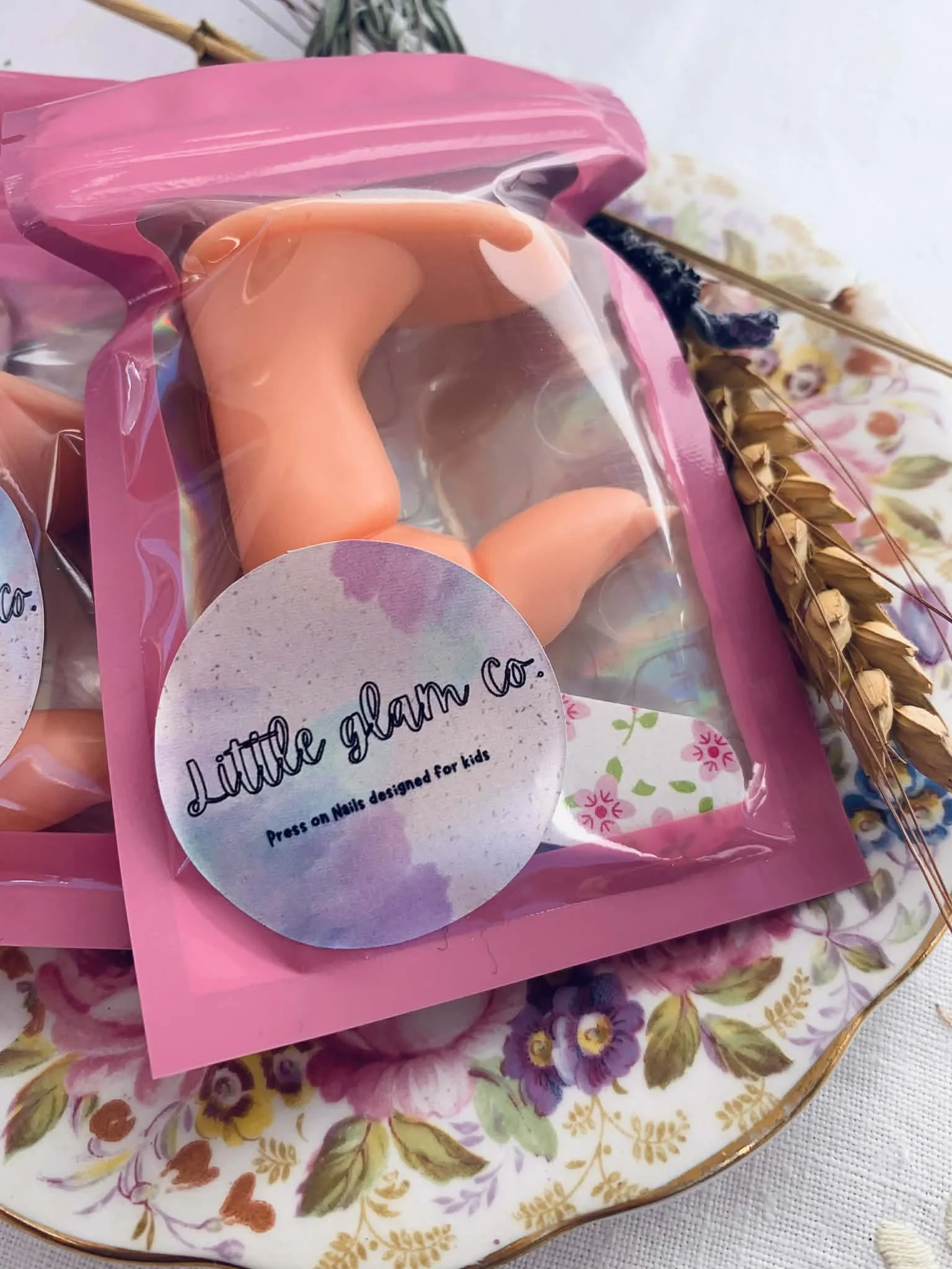 Little Glam Co practice finger kit 