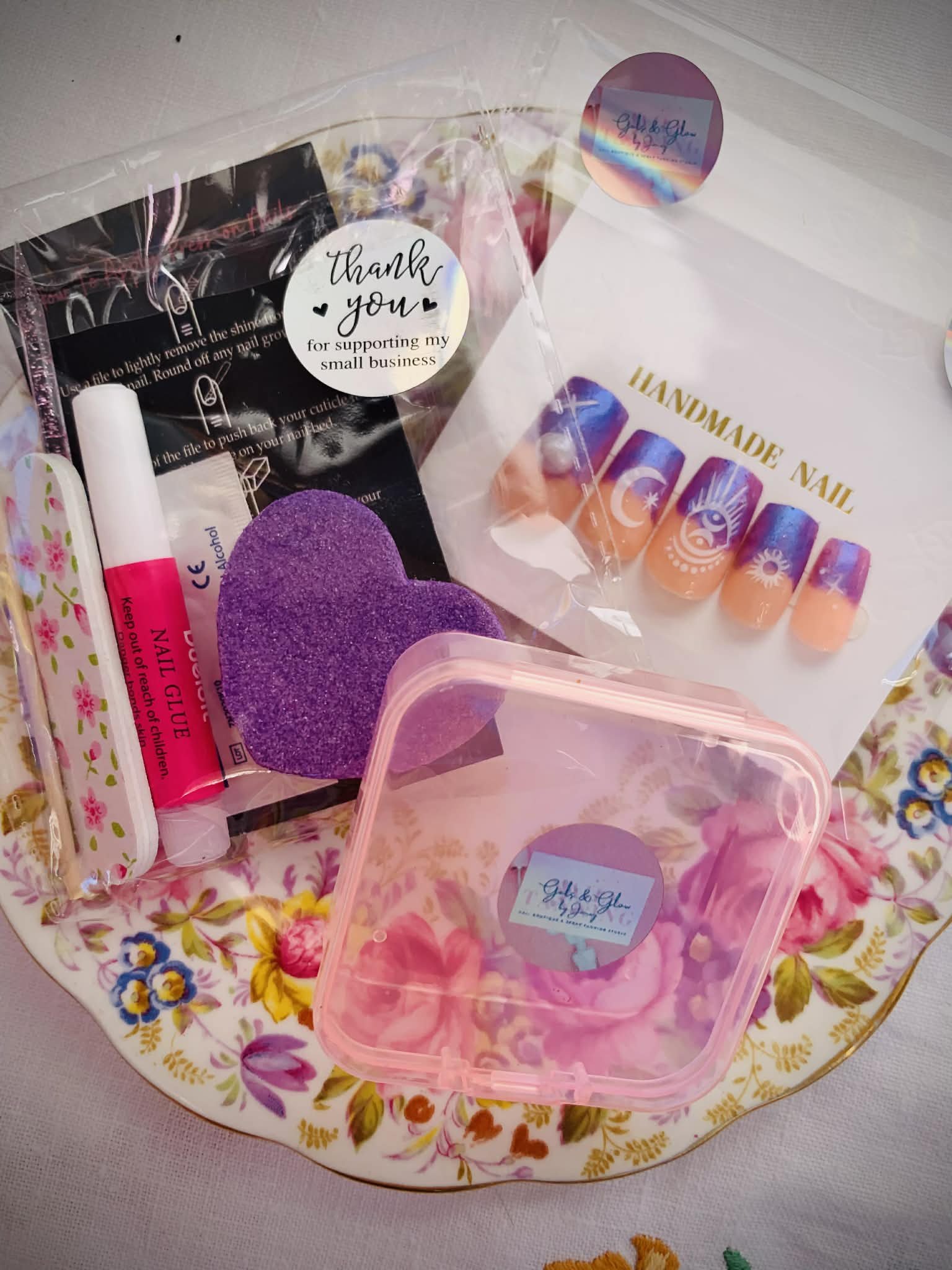 Adult Press On's - Beginners set 