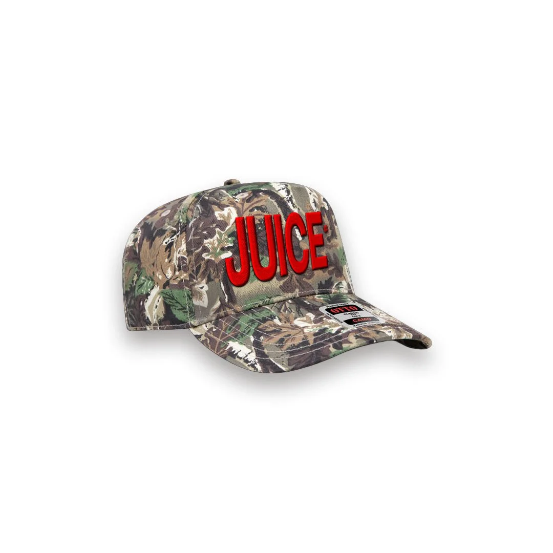 Juice Camo Hat (Red)