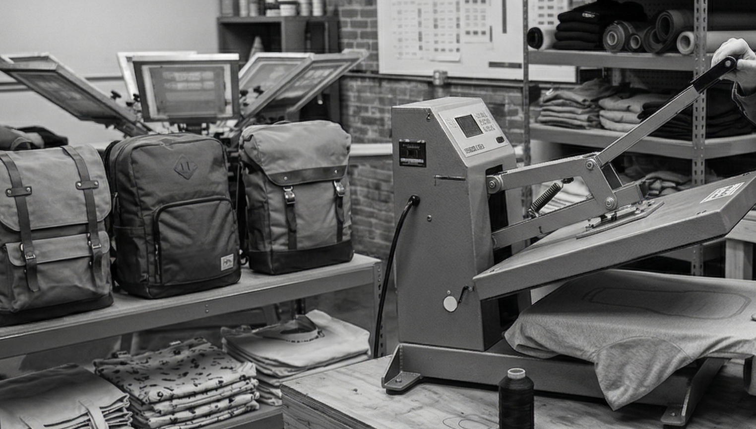 Heat Press & Screen Printing