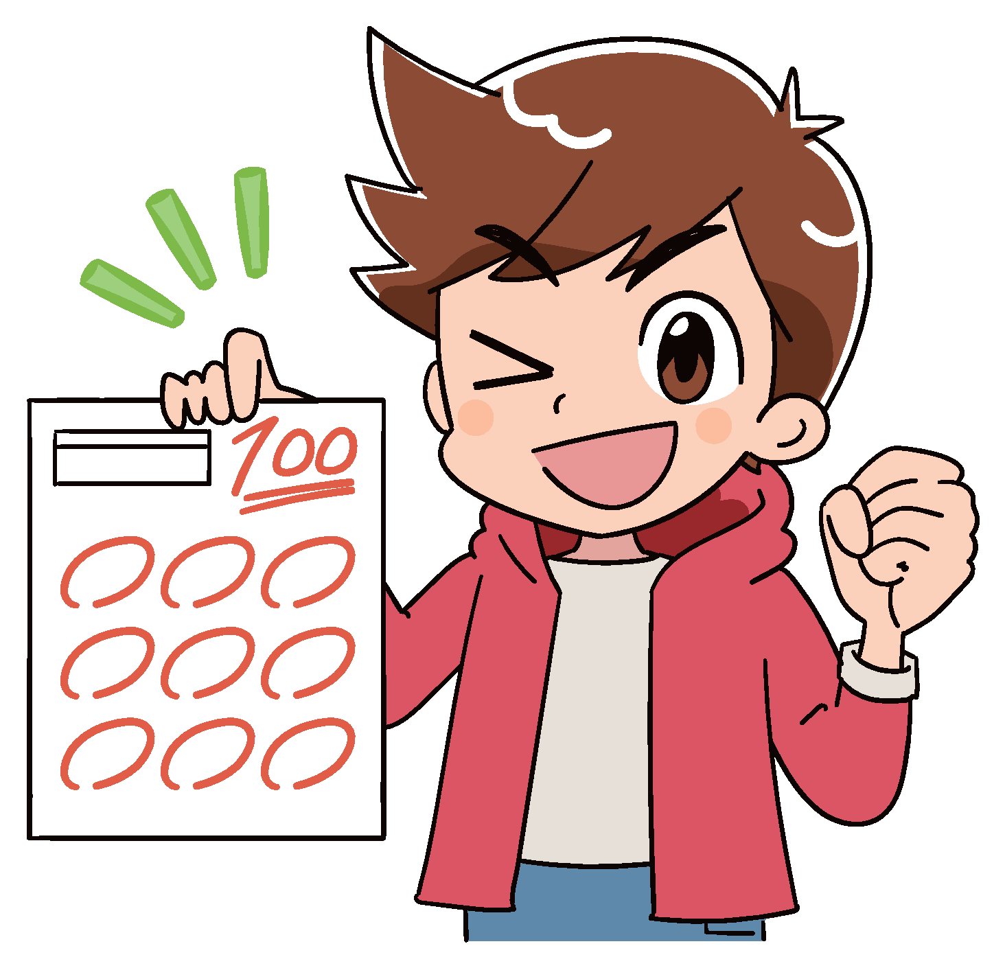 Student Who Succeeded in His Exams