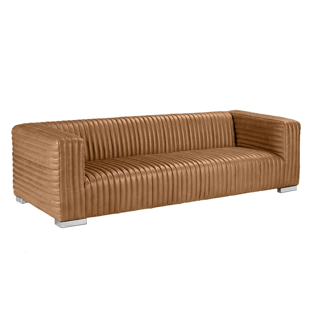 Thomas 3 Seater Leather Sofa