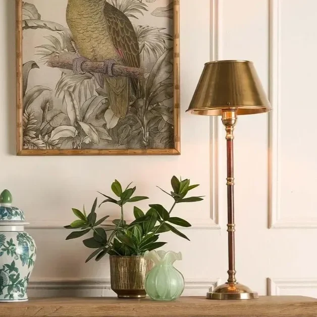 Antique Brass Table Lamp