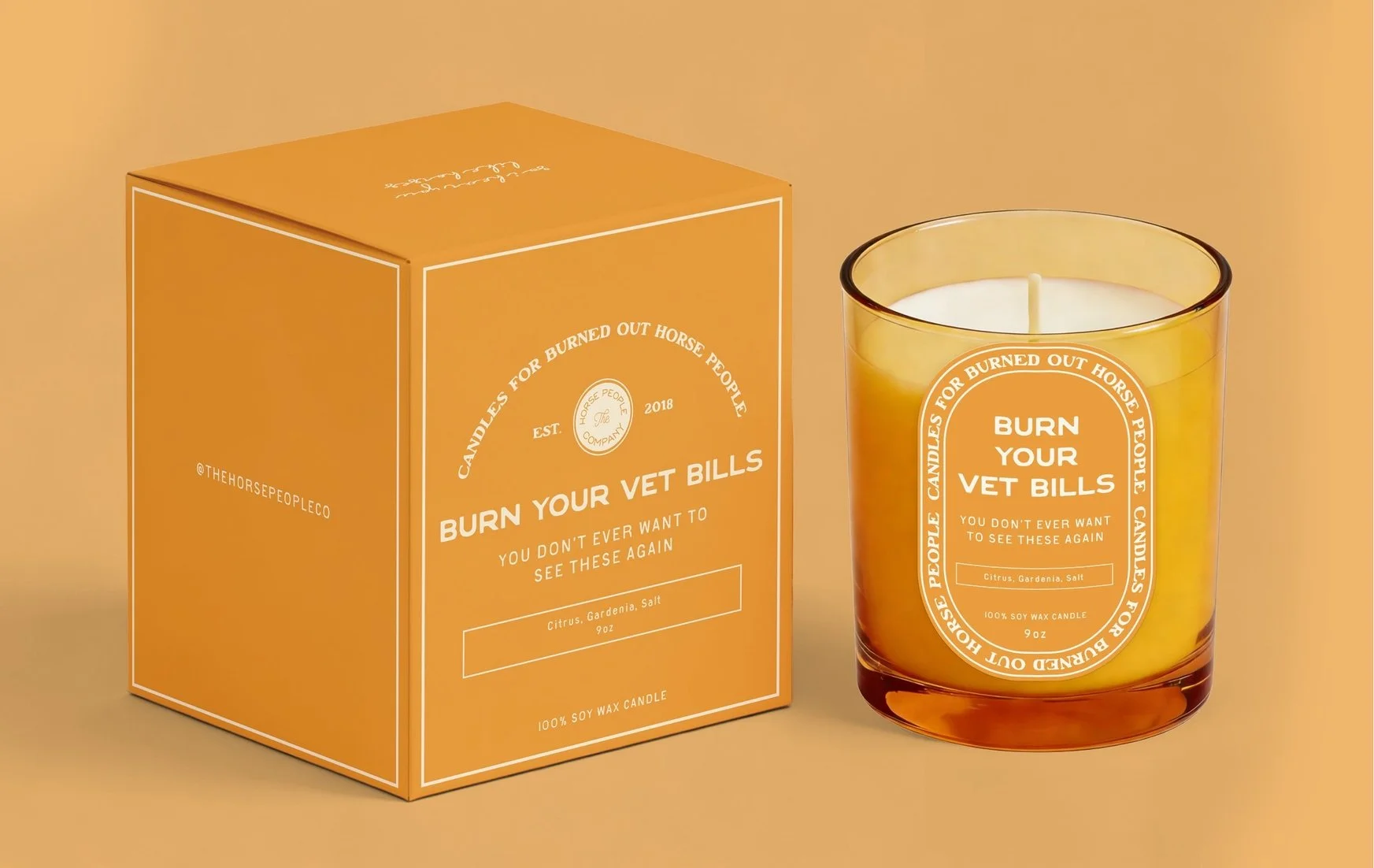 Burn Your Vet Bills - Candle