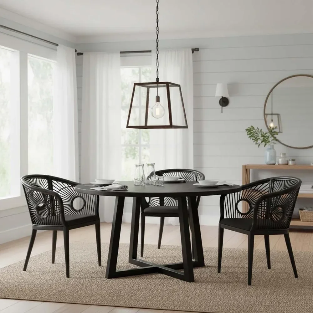 Denver Black Dining Table