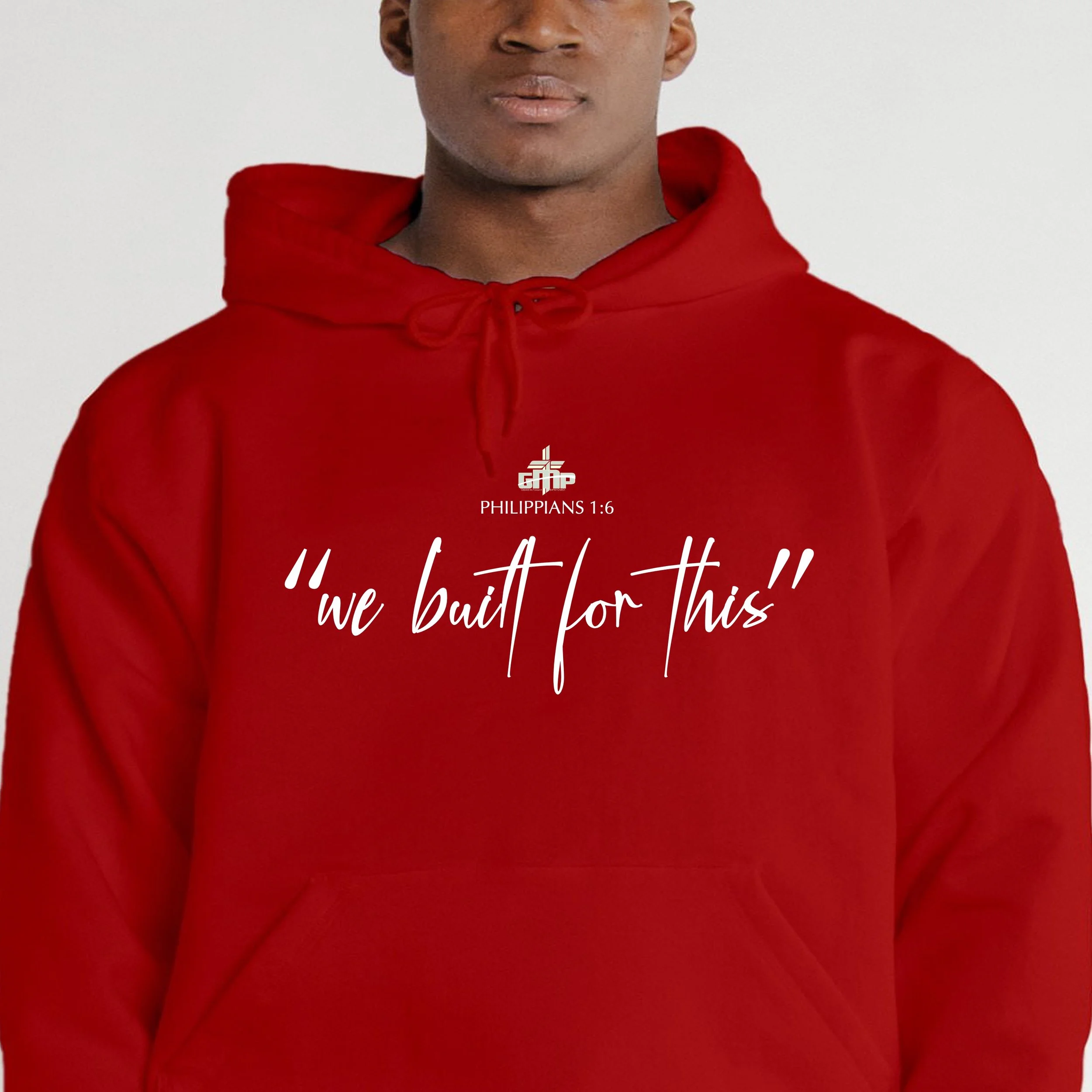 'We Built For This' Inspirational Hoodie-Black
