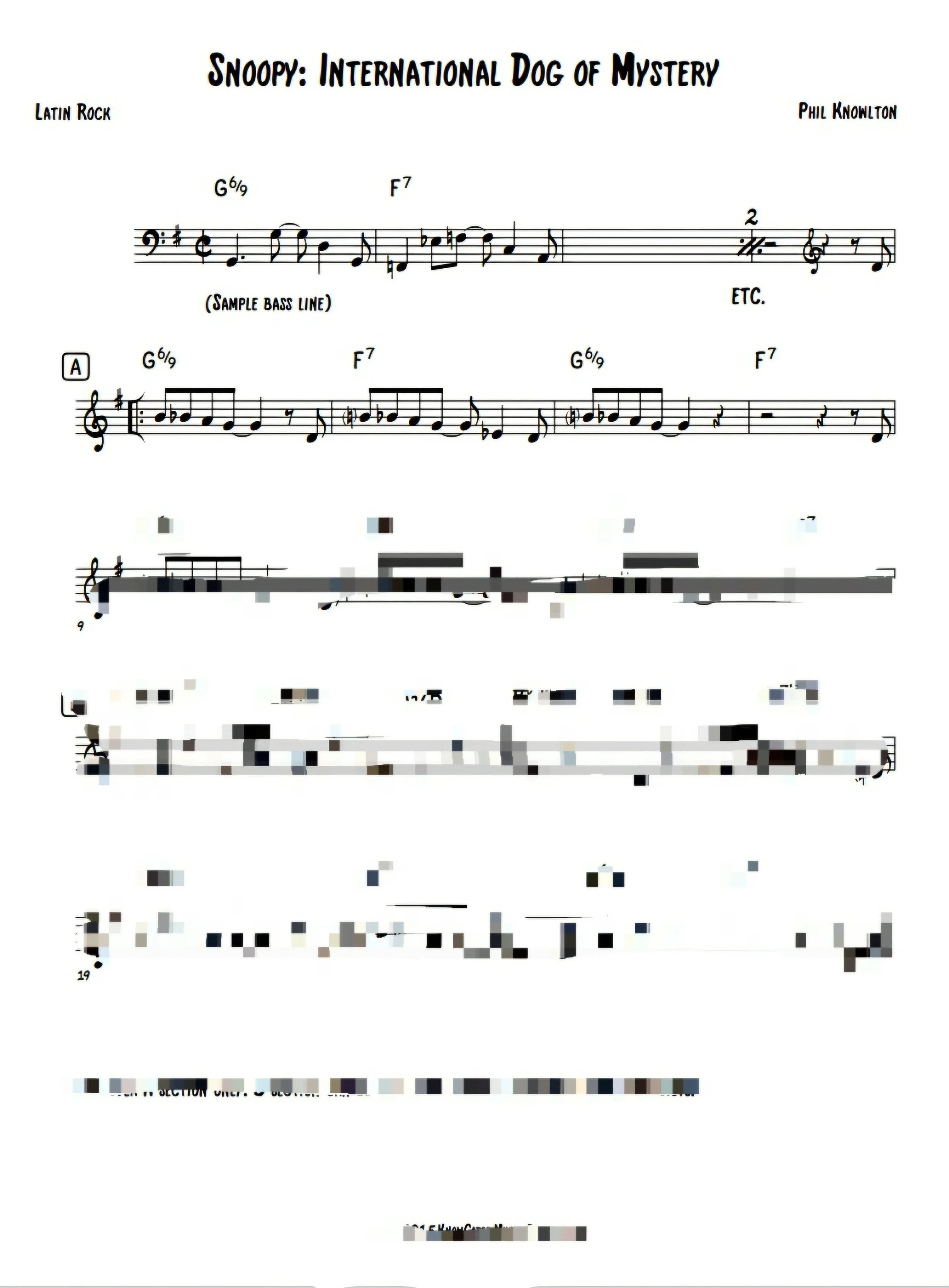 Snoopy Original Chart (Basic level)