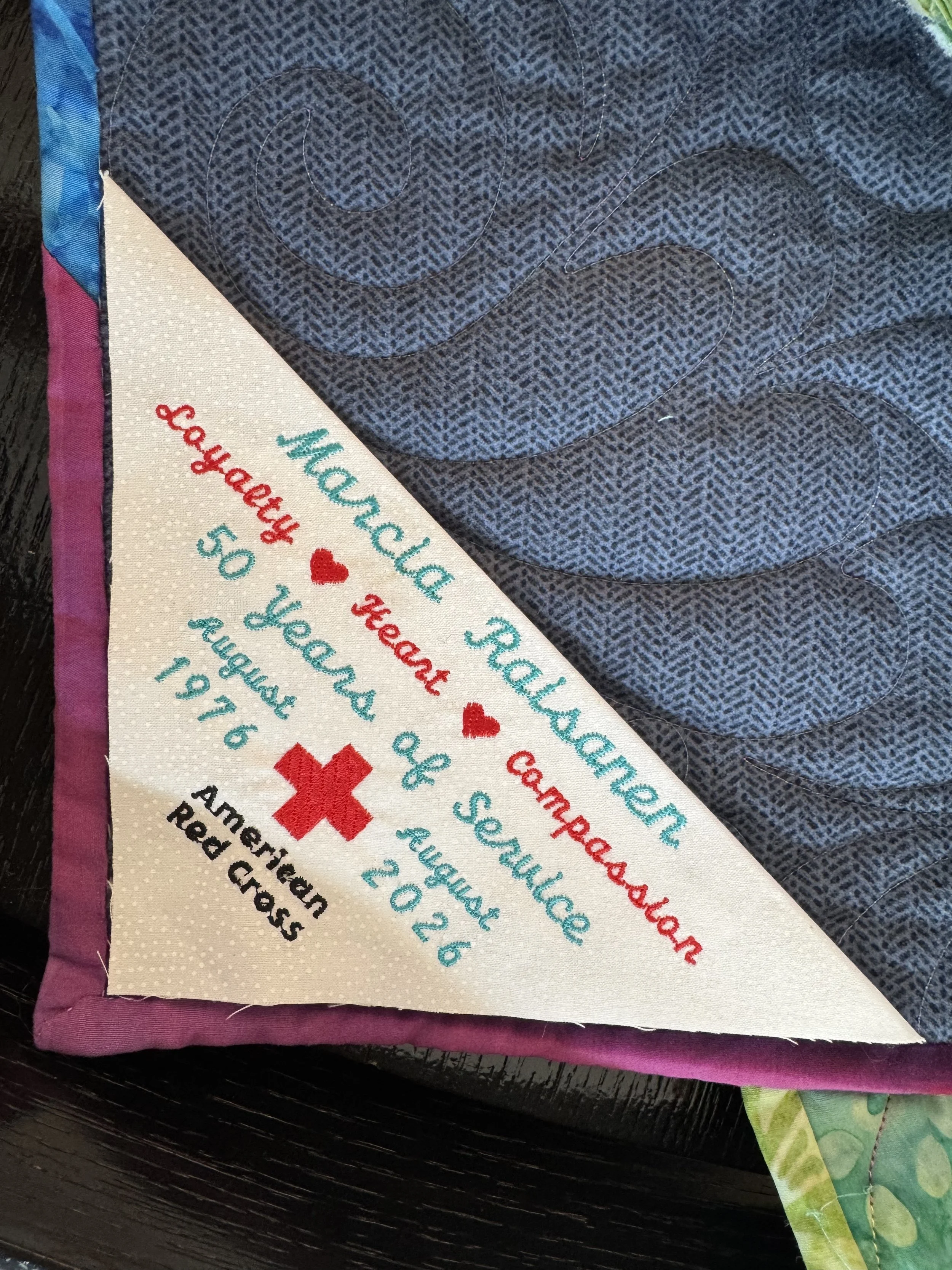 Retirement Quilt