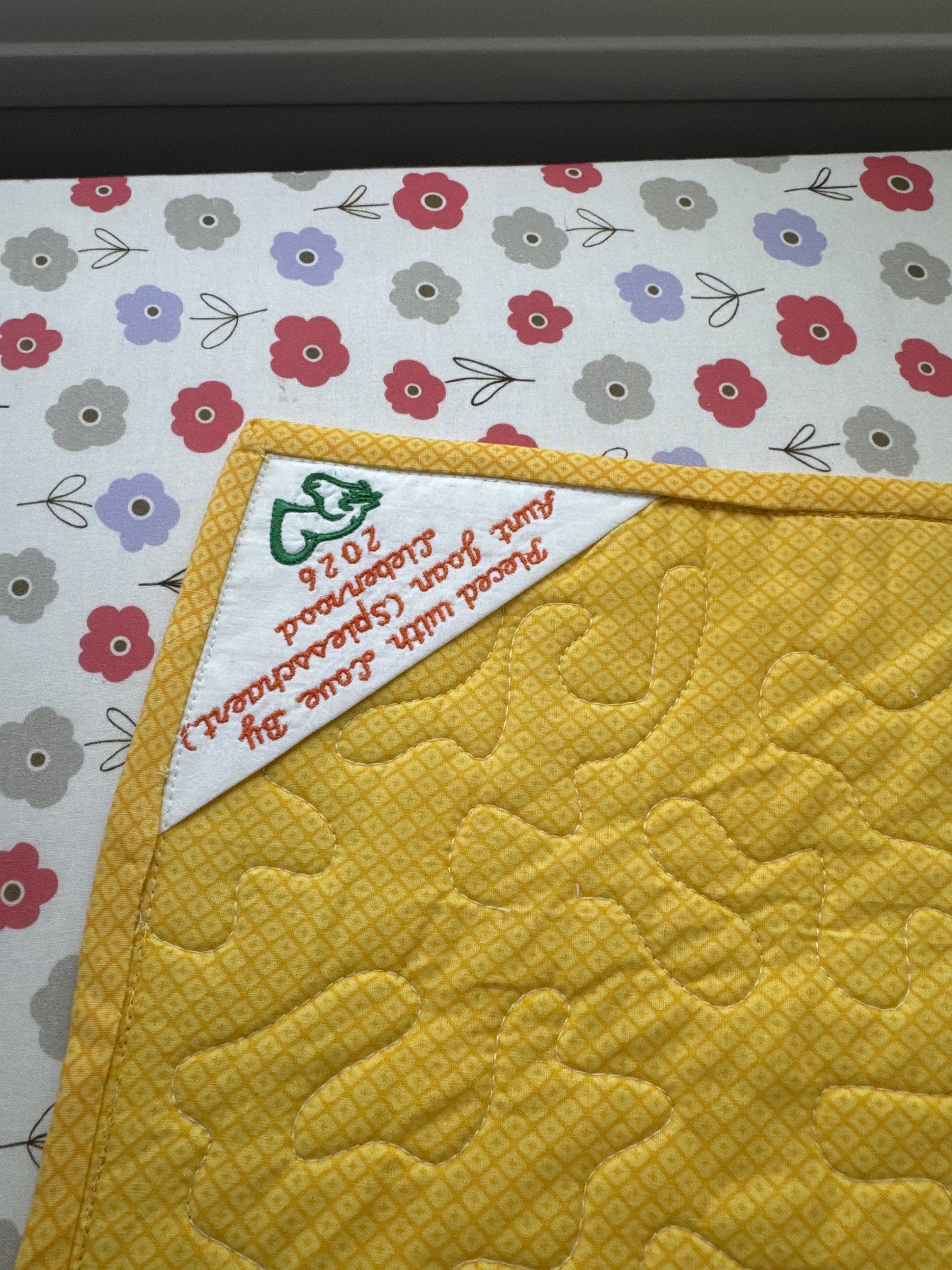 Quilt Label and Binding 