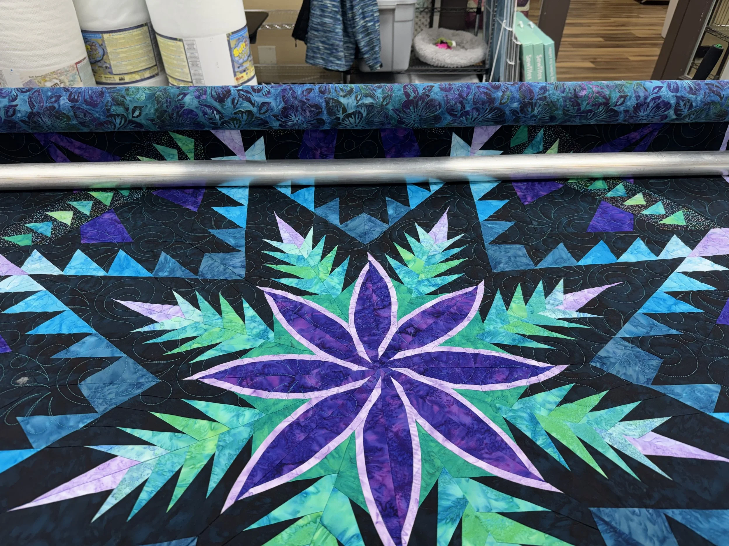 Edge to Edge on Judy Neimeyer Quilt