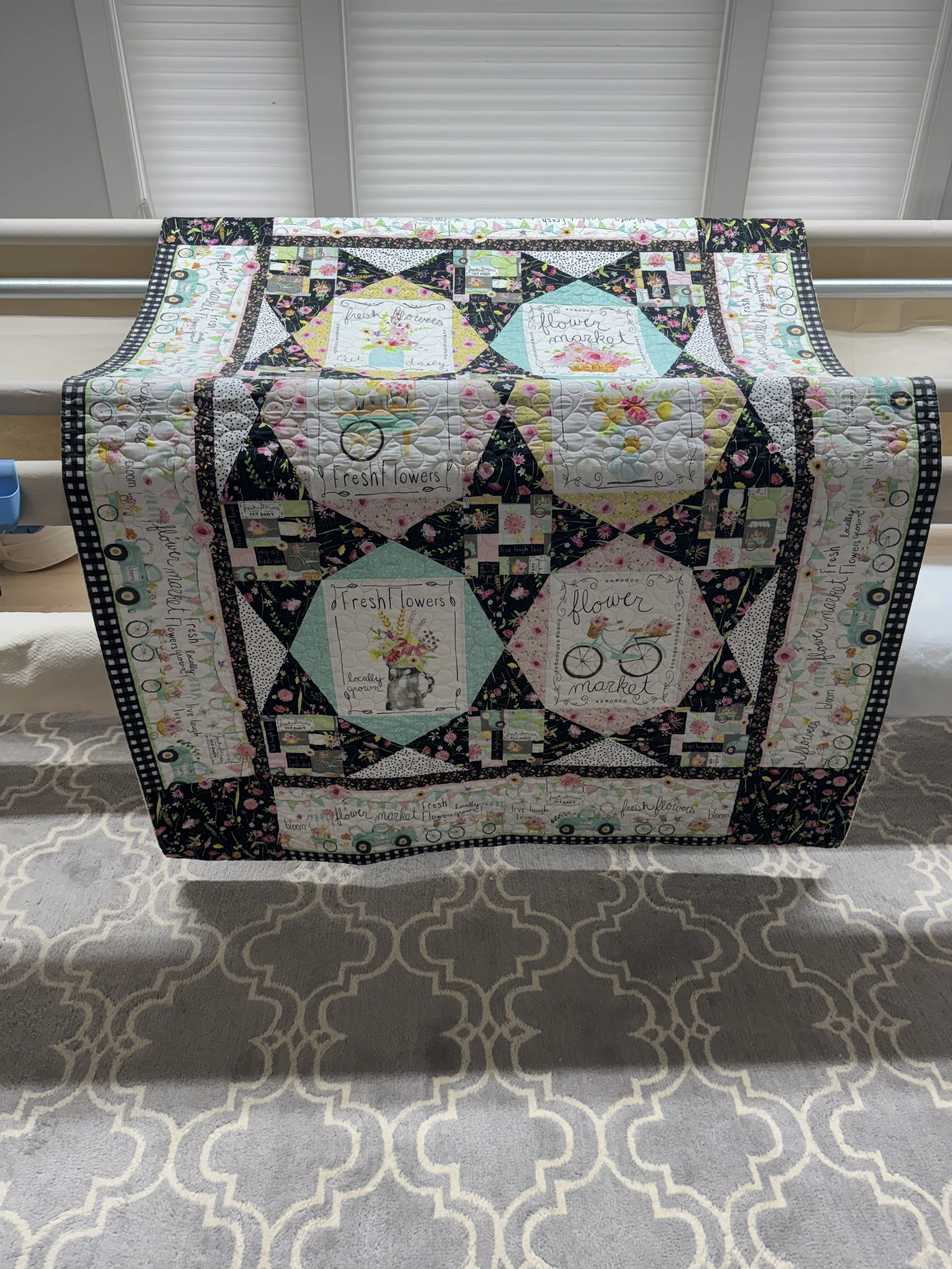 Edge to Edge Low Cost Charity Quilting