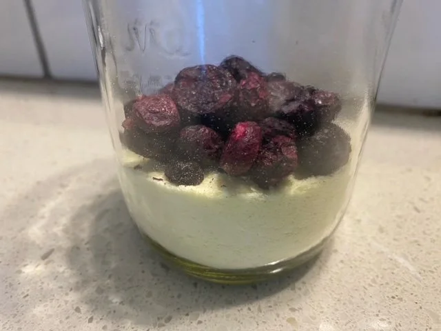 Fruit & Yogurt Parfait: Lemon Blueberry