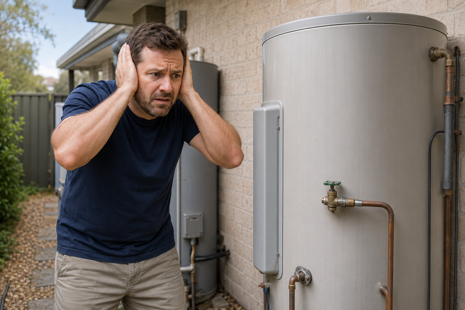 No hot water?