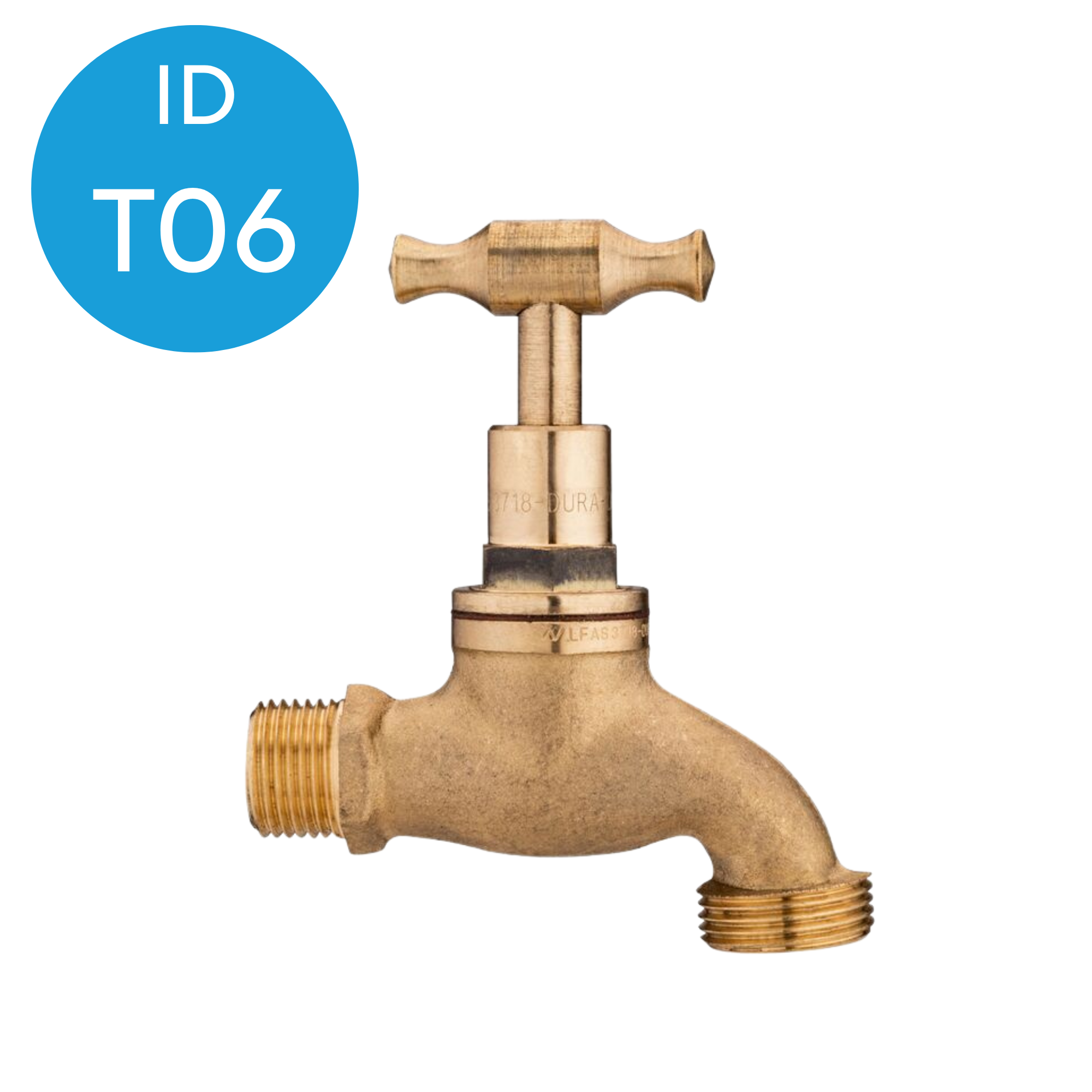Various brass plumbing fittings, including elbows, couplings, and T-joints