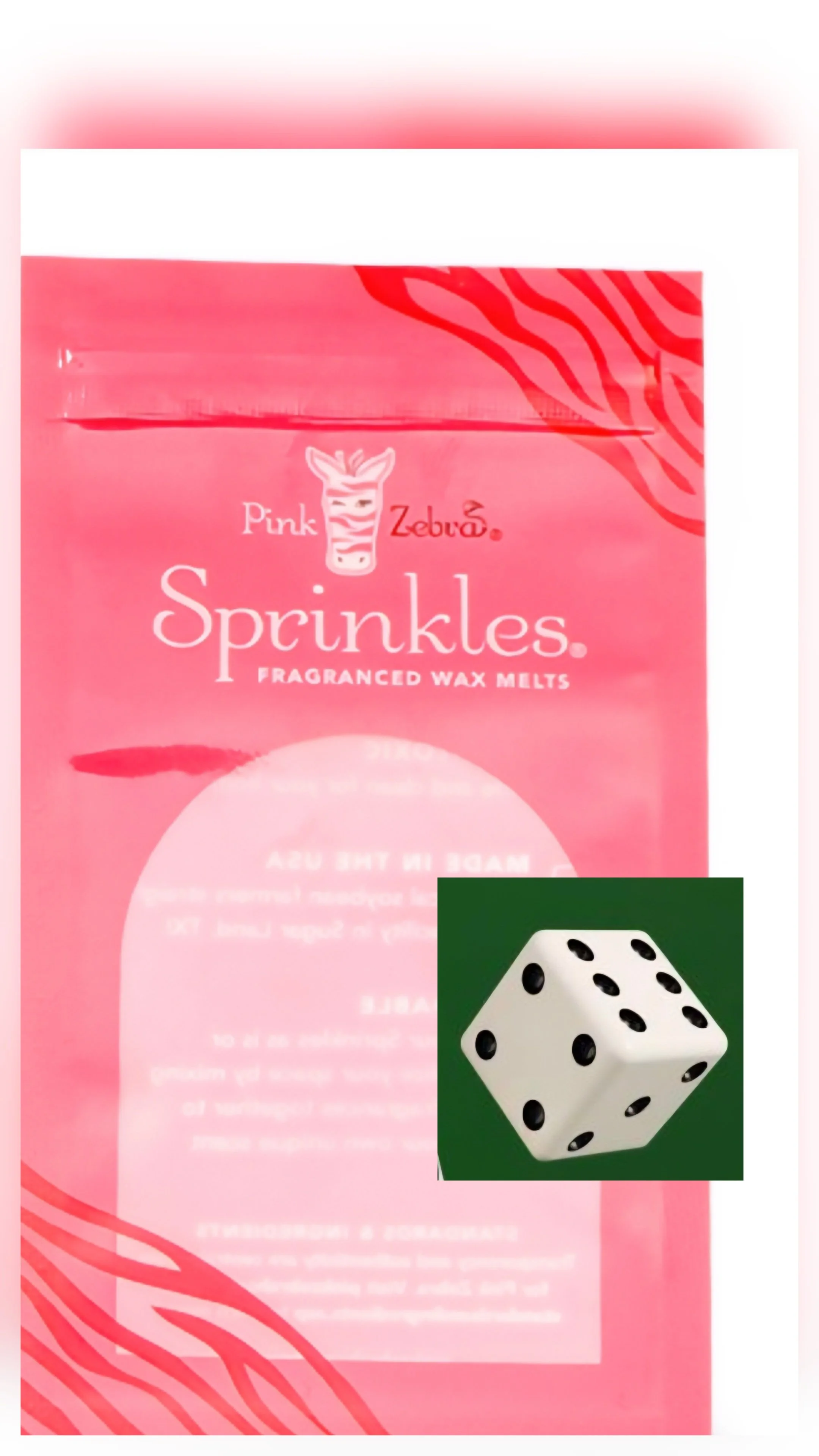 2 small bags of your scent choice w 2 dice rolls for extra monthend entries, $ off or extra punch on loyalty card
