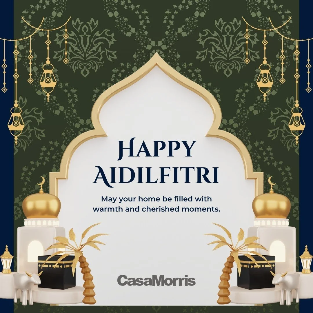 Selamat Hari Raya Aidilfitri 🌙✨

Wishing you peace, joy, and beautiful moments this festive season.
✨📢NOTICE:  We will be closed on Friday, 20 March 2026 and will resume business on Tuesday, 24 March 2026 !!

May your home always be a place of comf