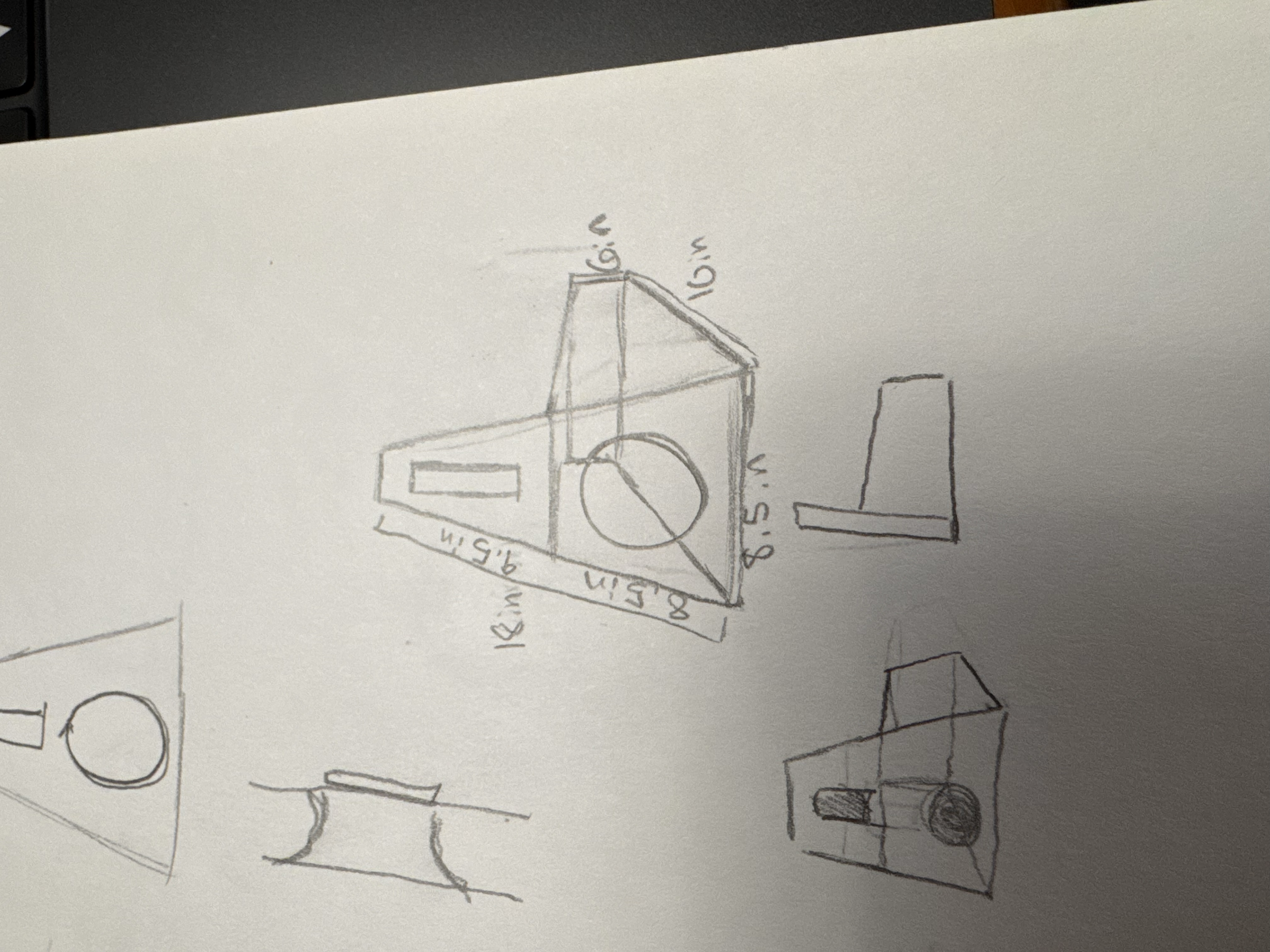 Concept design for personal studio monitors.