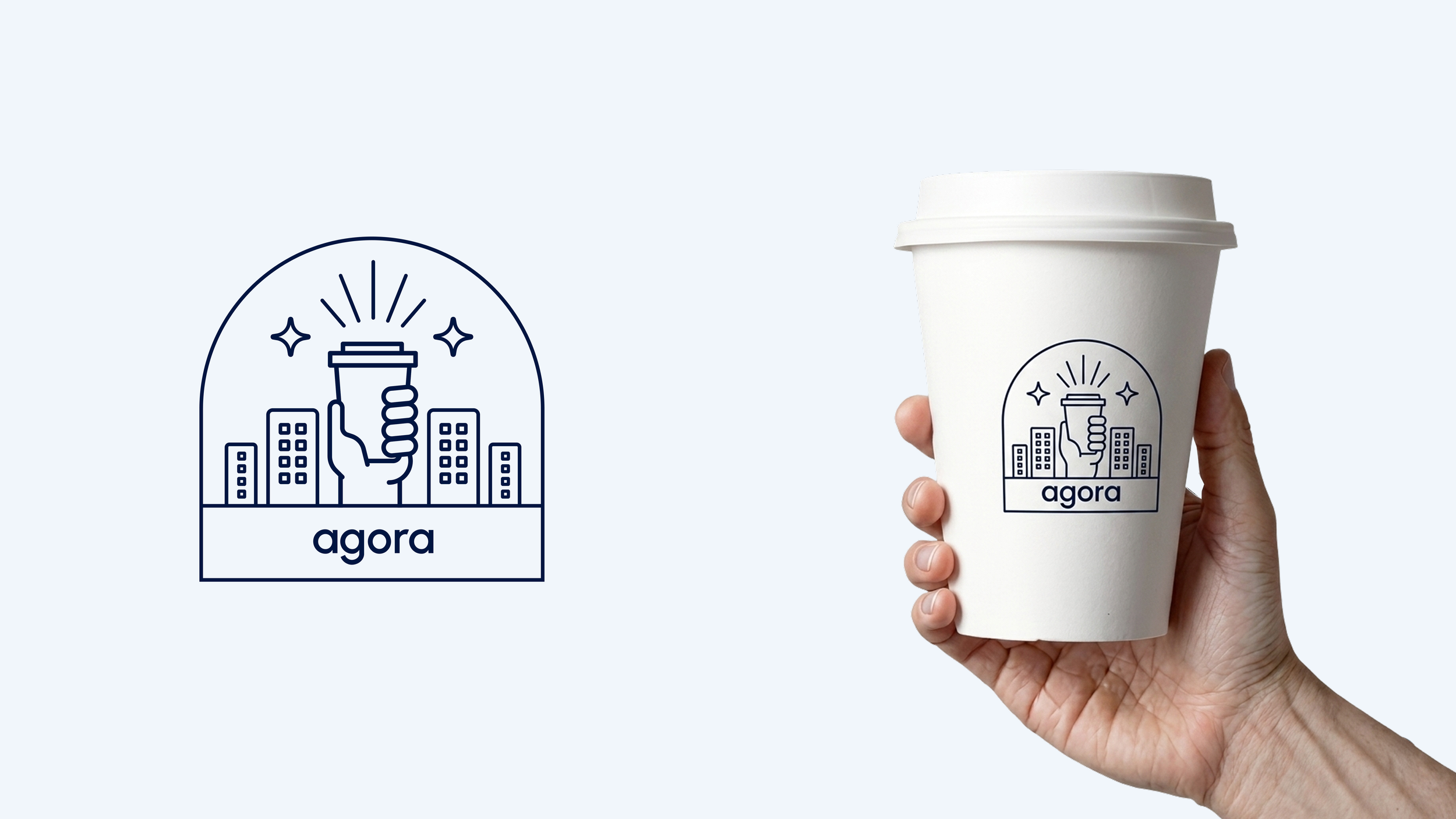 Coffee cup logo