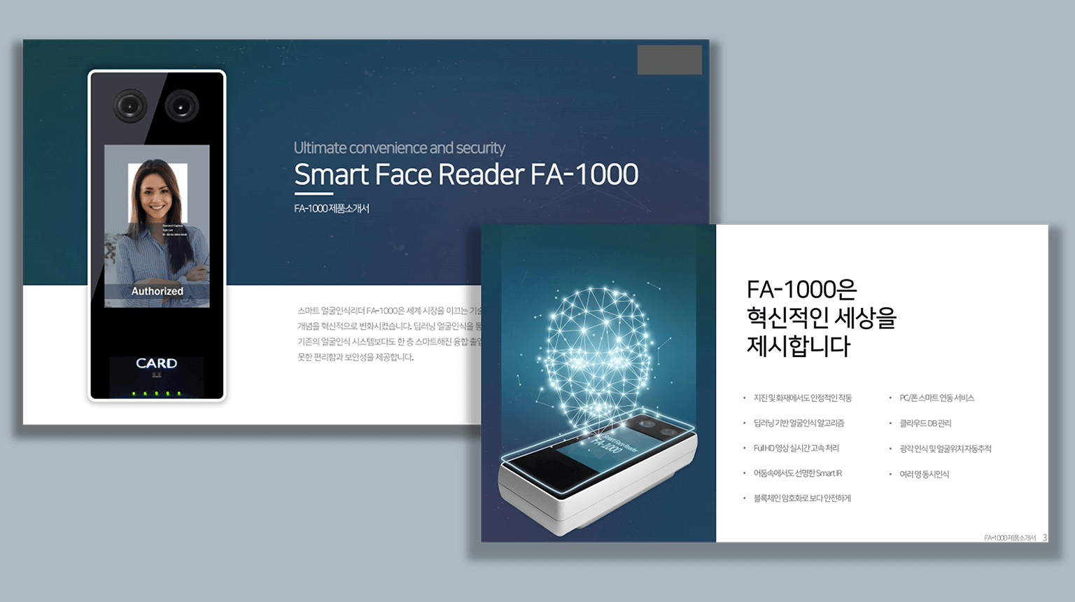 FA-1000 Presentation / B2B Pitch Deck