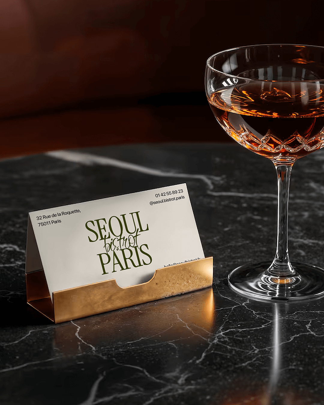 Seoul Bistrot Paris / Visual Identity