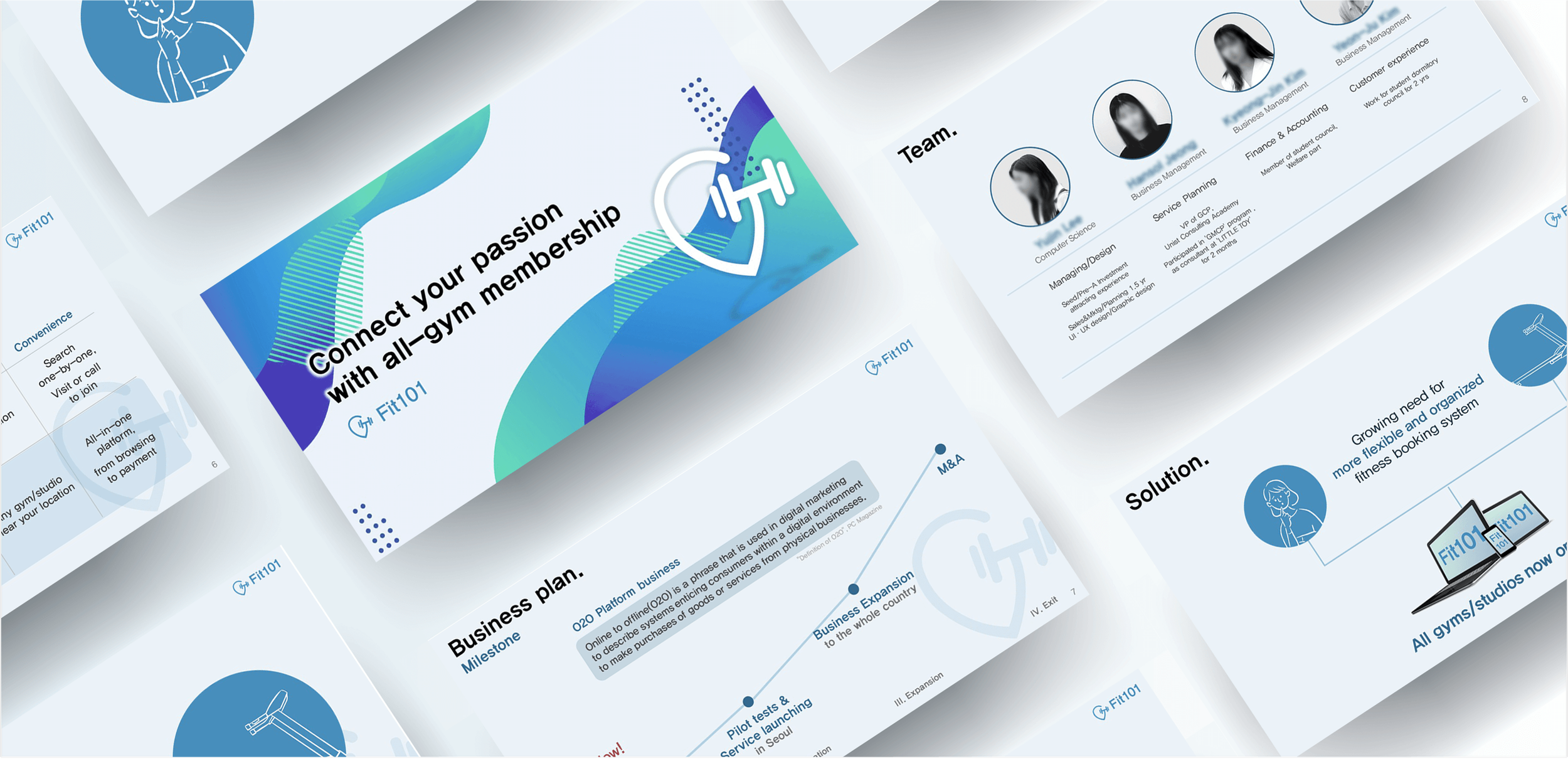 Fit101 / Startup Pitch Deck