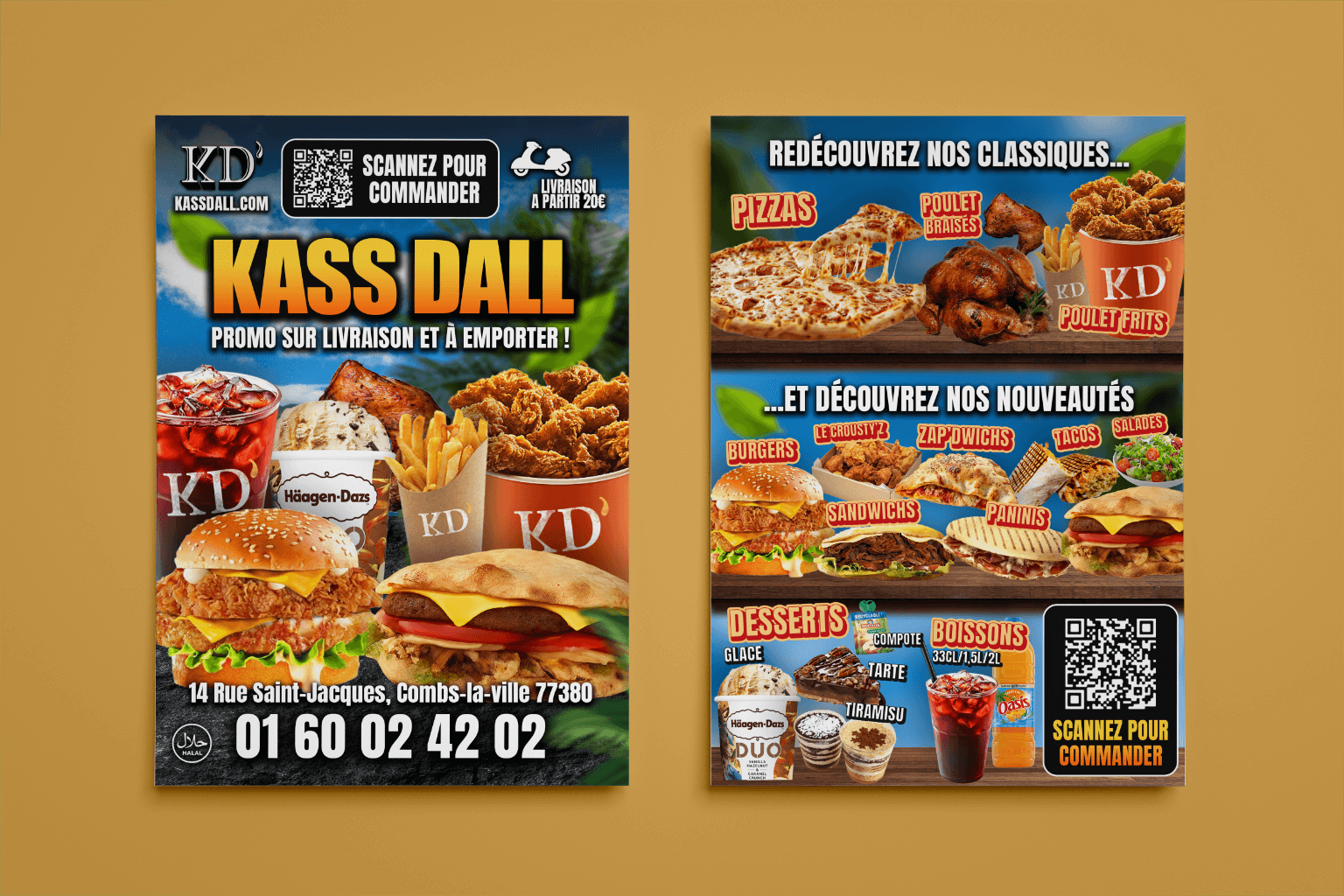 Kass'Dall Flyer / Print Design