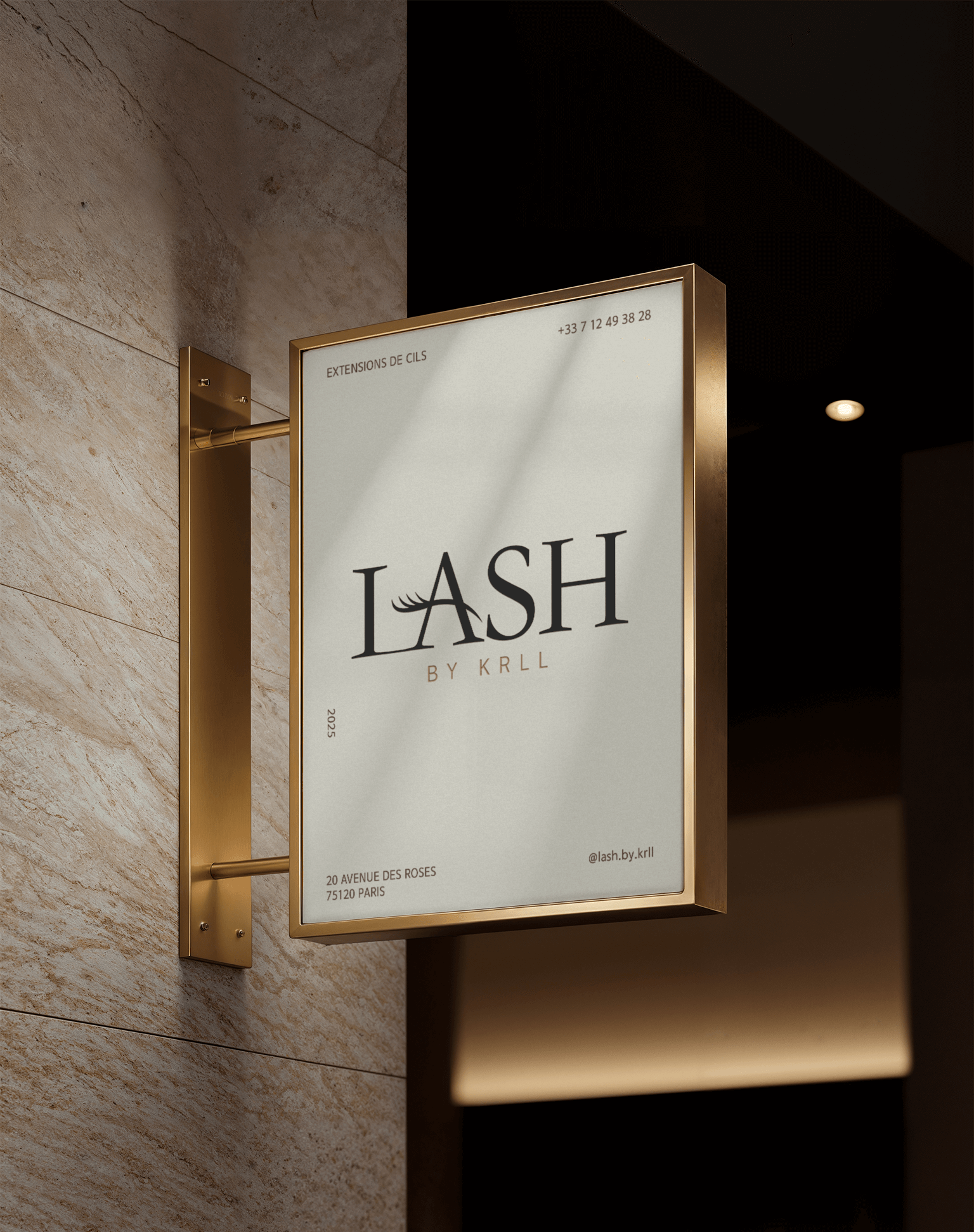 LASH BY KRLL / Visual Identity & Branding