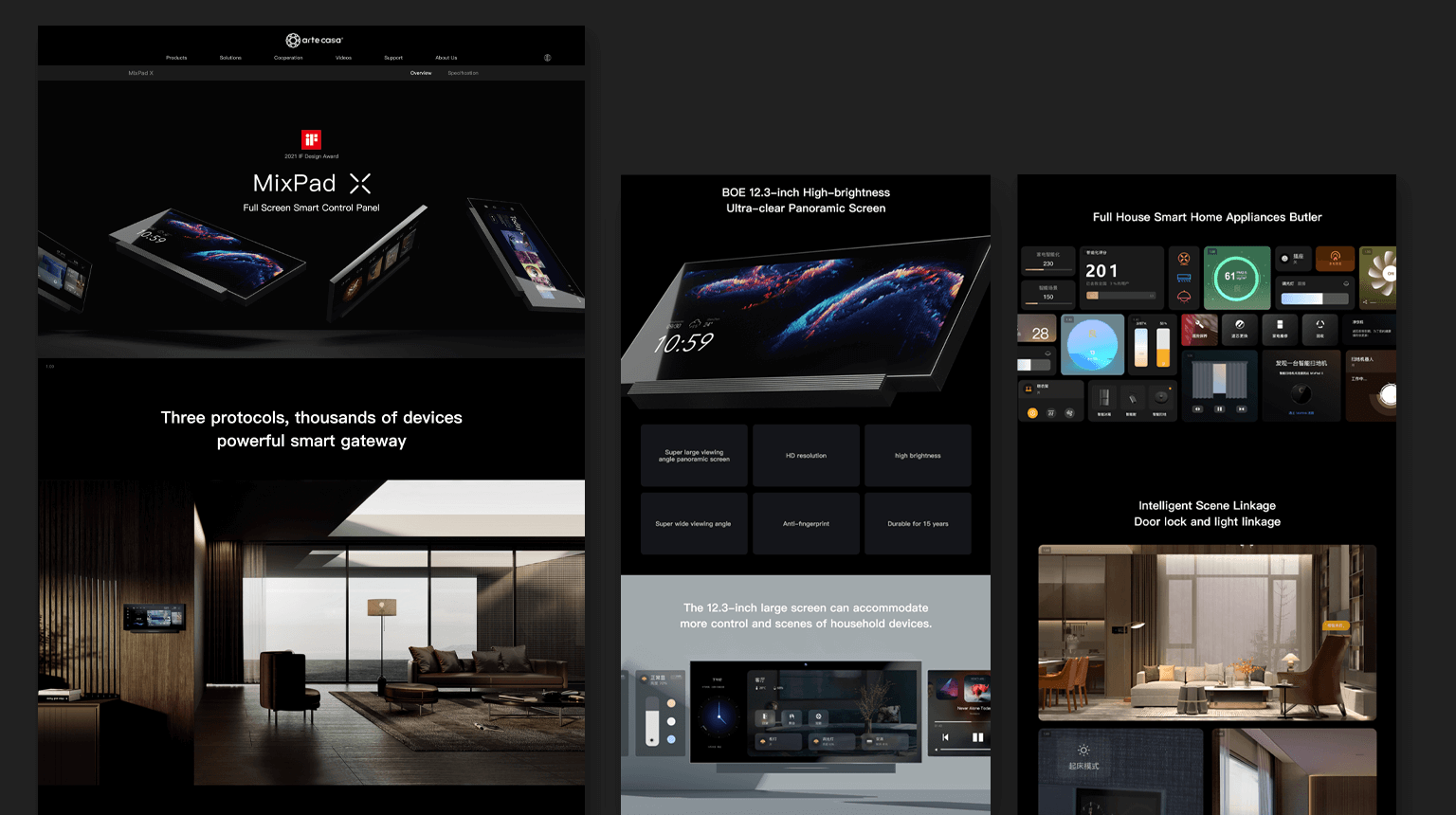 Arte Casa / Site Vitrine
