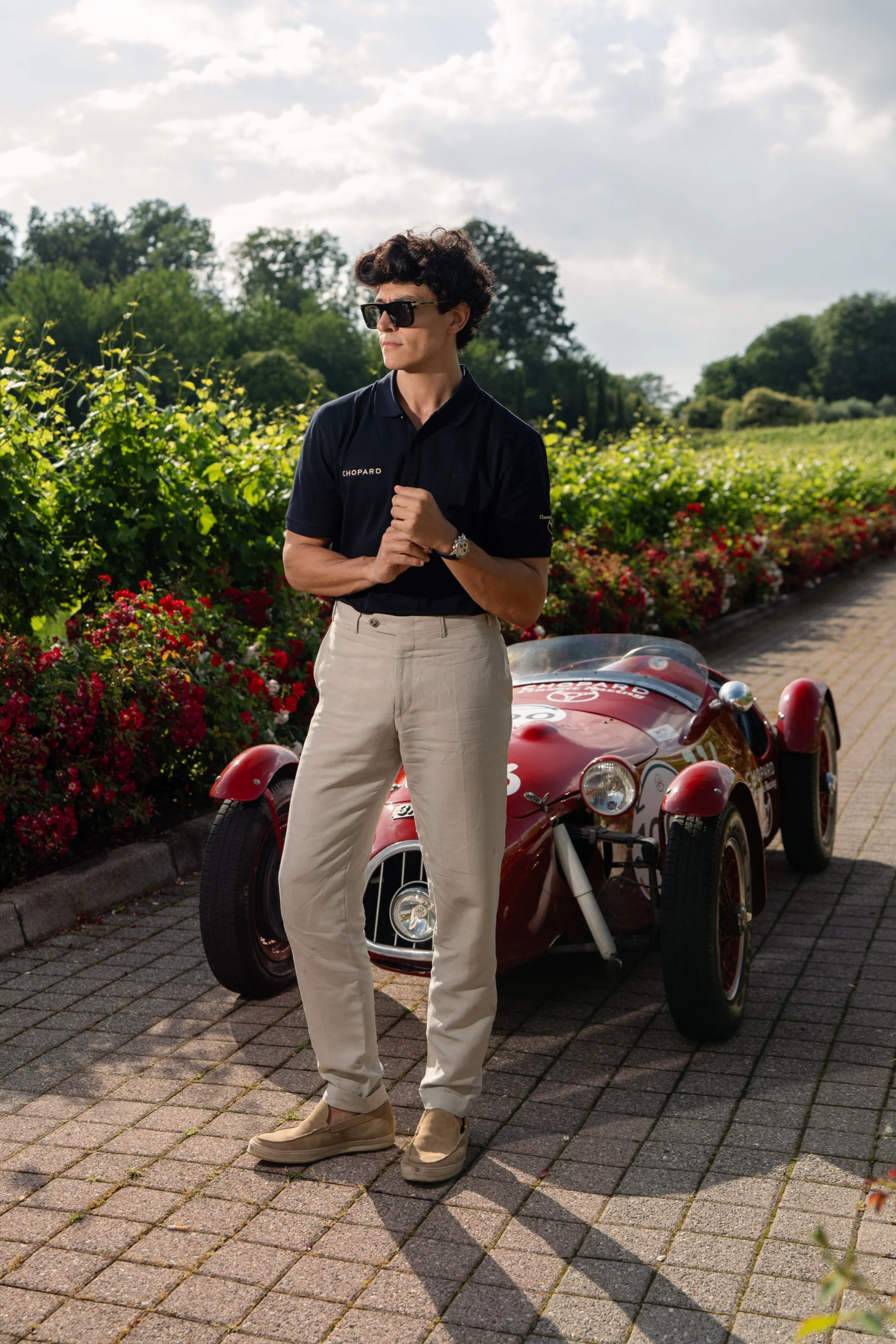 Modele Chopard pour la 100 MIGLIA, course mythique italienne. 