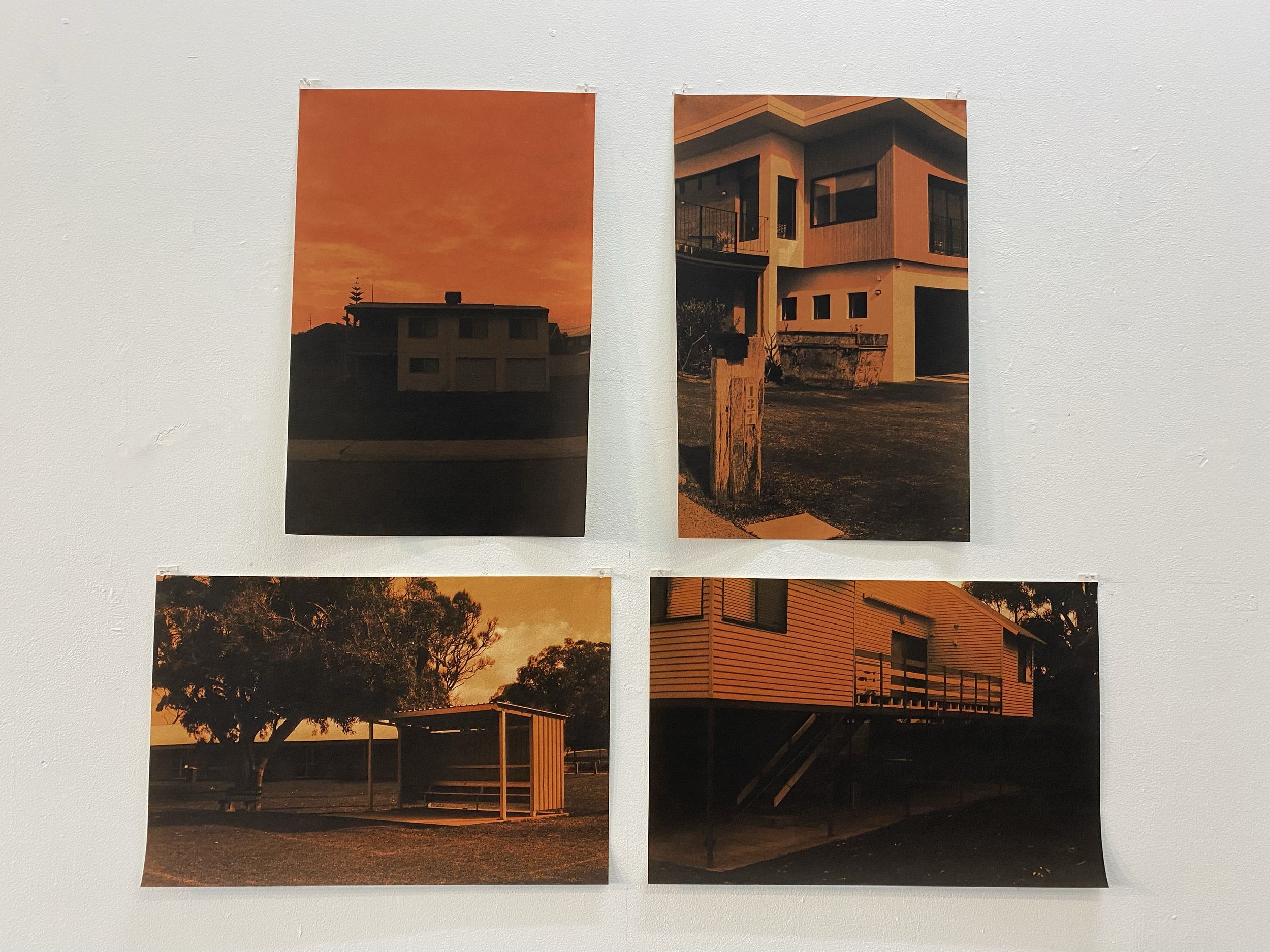 Around Falcon photographic series, photographic print on Awagami Washi Paper, 2025