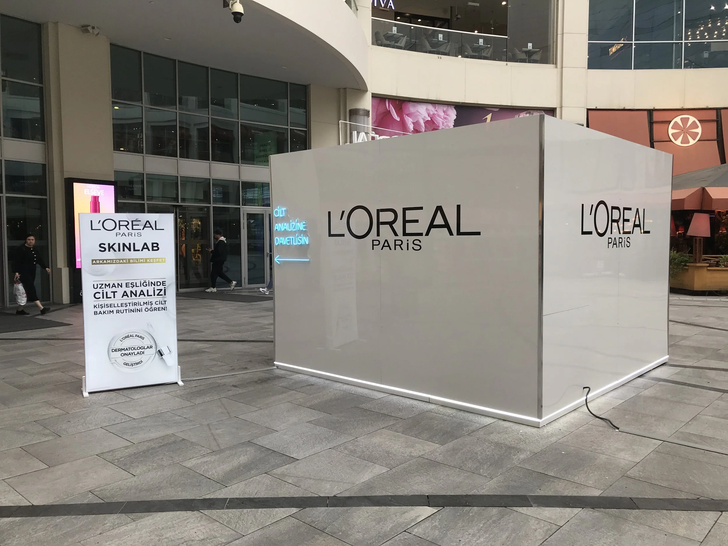 Stant Stand Etkinlik Tabela Lightbox Kiosk banko