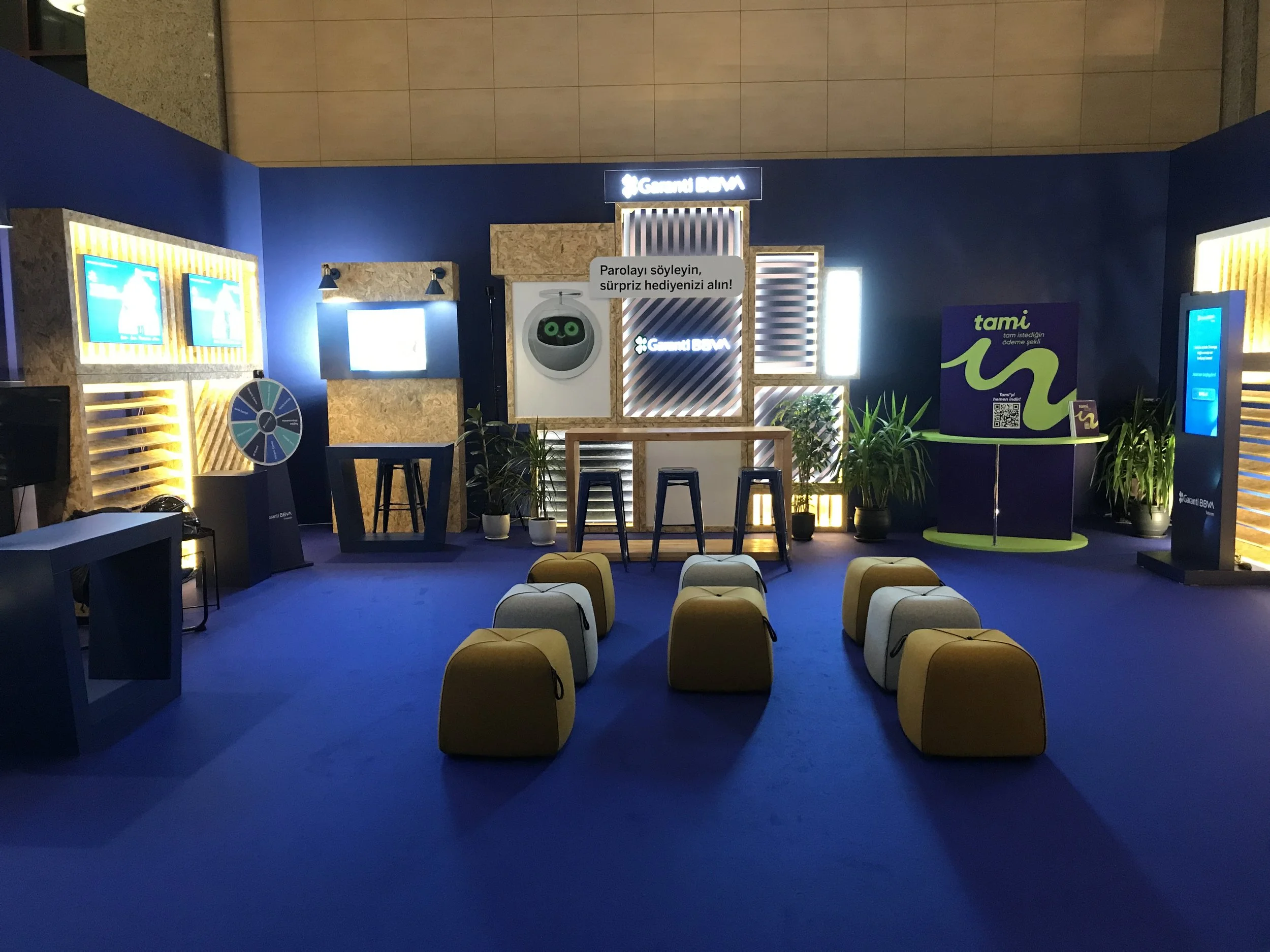 Stant Stand Etkinlik Tabela Lightbox Kiosk banko ışıklı  ledli küp