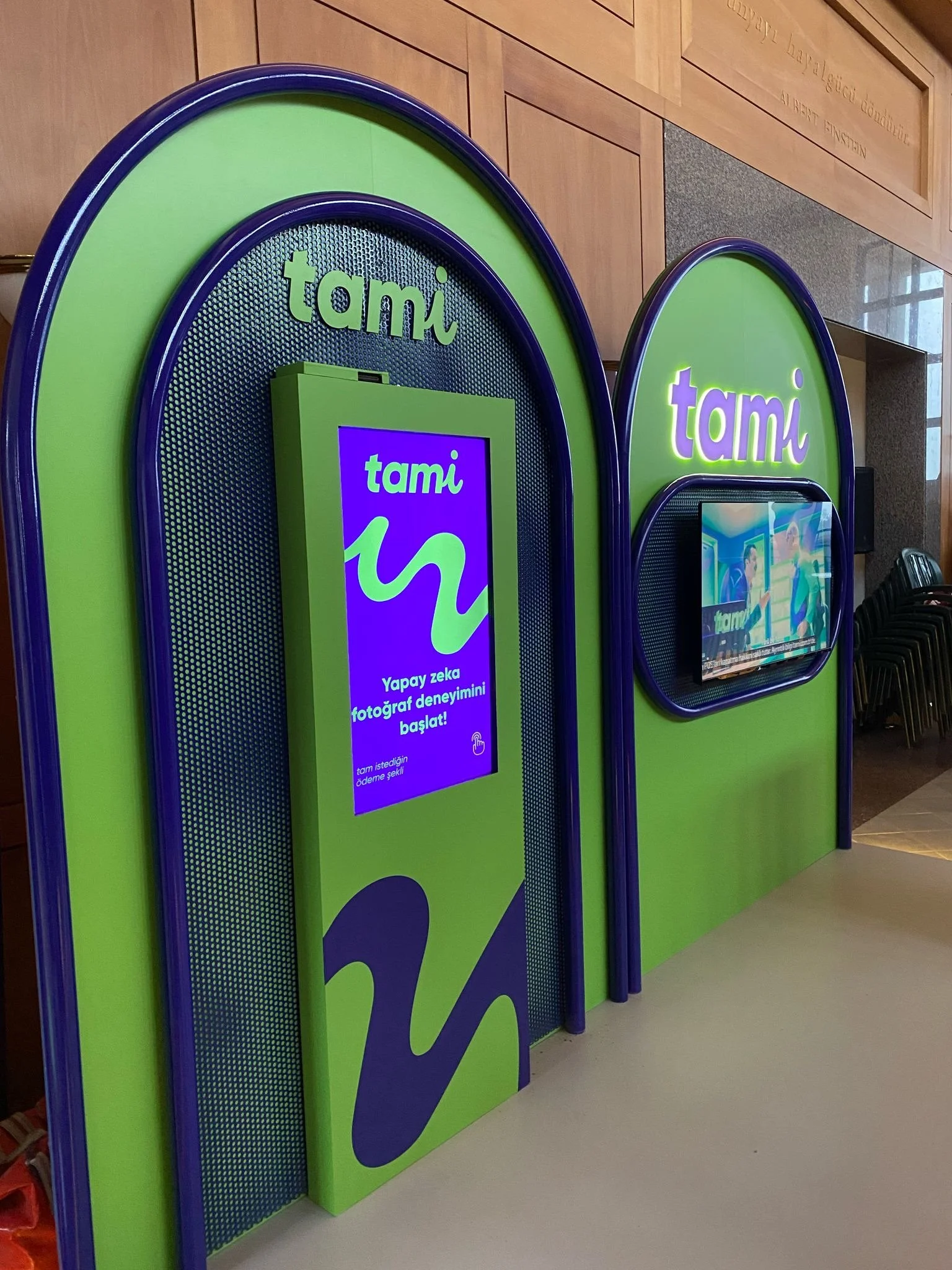 Stant Stand Etkinlik Tabela Lightbox Kiosk