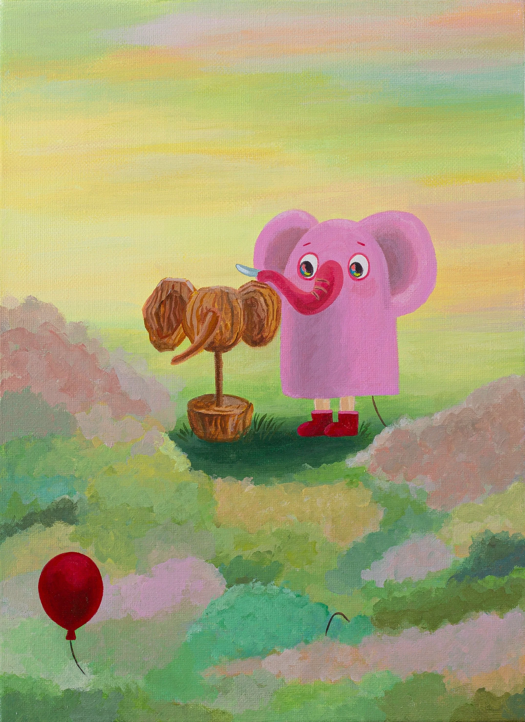 11. 조각가 (Wood Sculptor)_Acrylic on Canvas_33.4 x 24.2 cm_2026.jpg