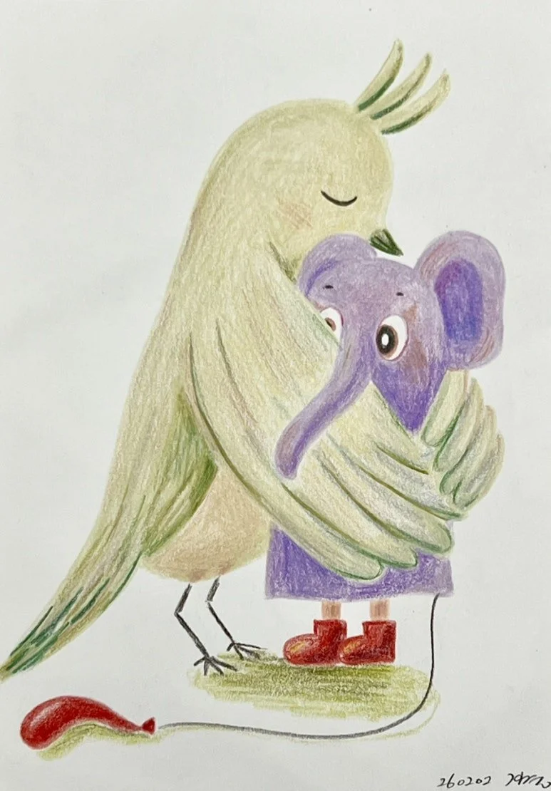 큰 새와 작은 코끼리.jpg