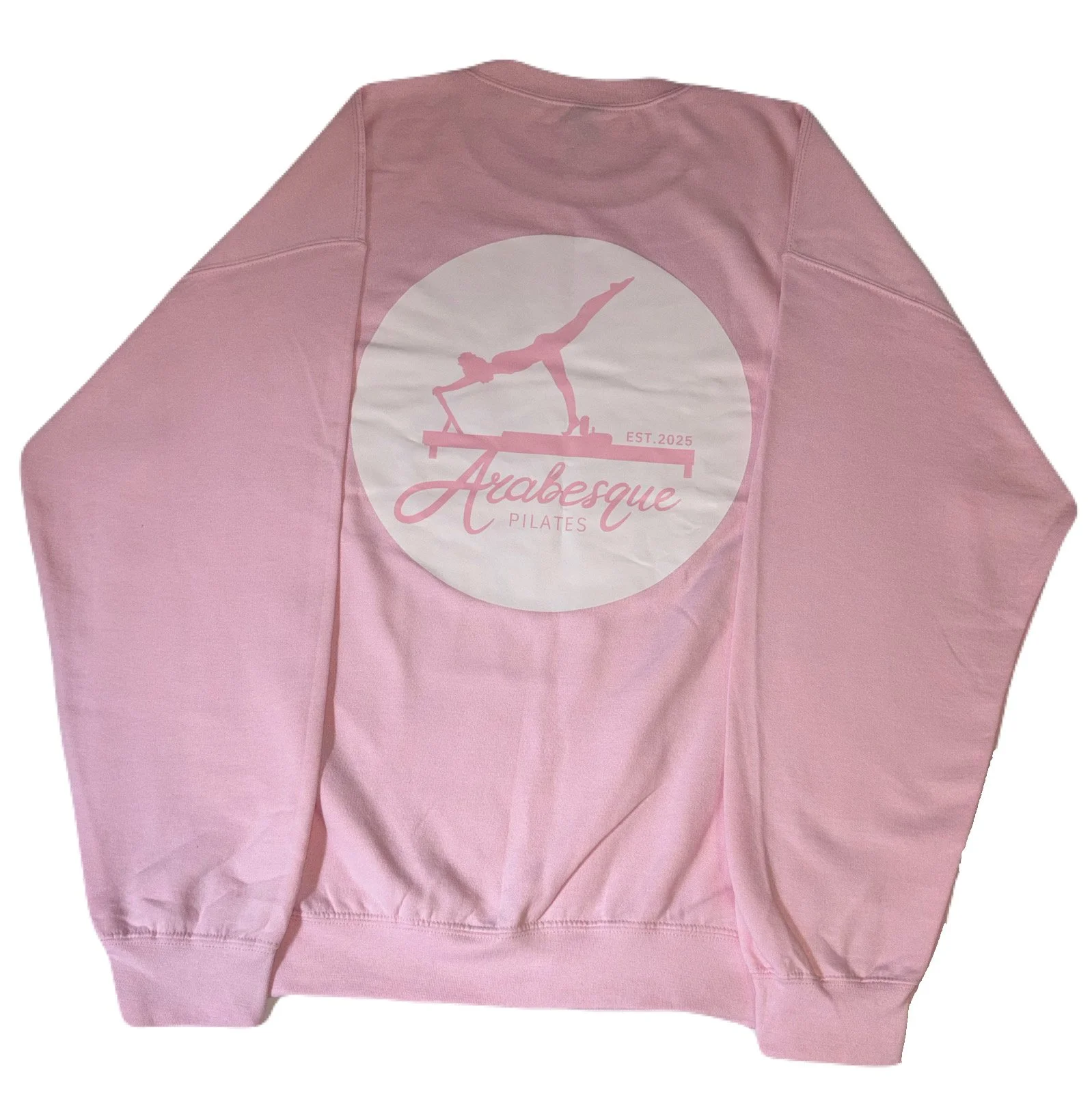 Arabesque Signature Crewneck in Pink