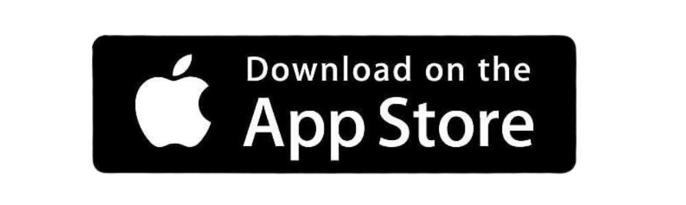 Download on the App Store logo with text and Apple logo on a black background.