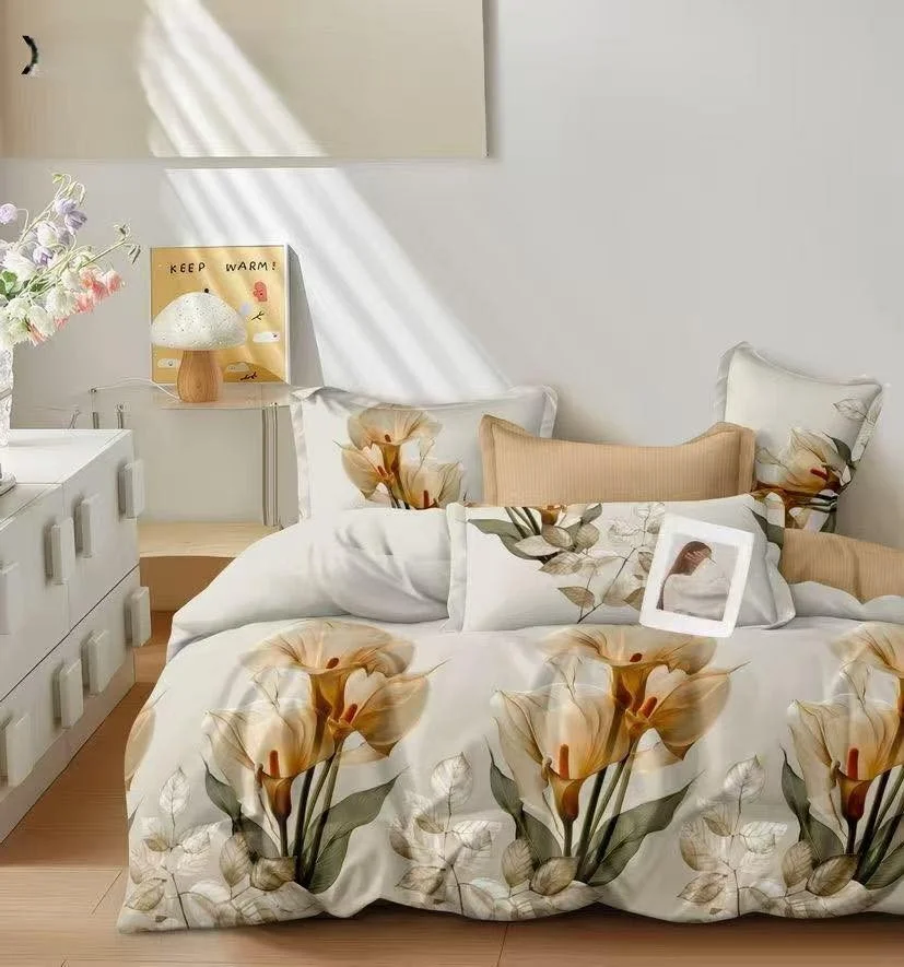 5-Piece Floral Bedding Set