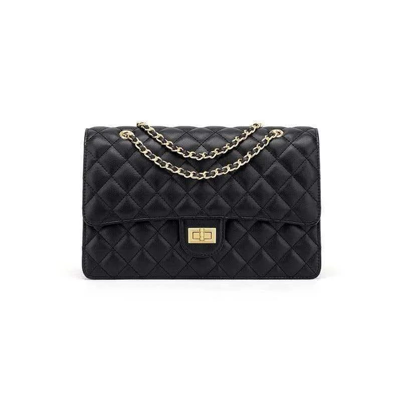 Classic Quilted Chain Shoulder Bag