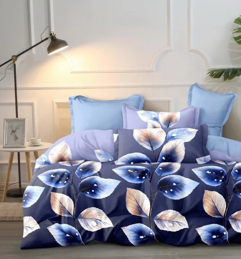 Leaf Print Bedding Set 5-Piece