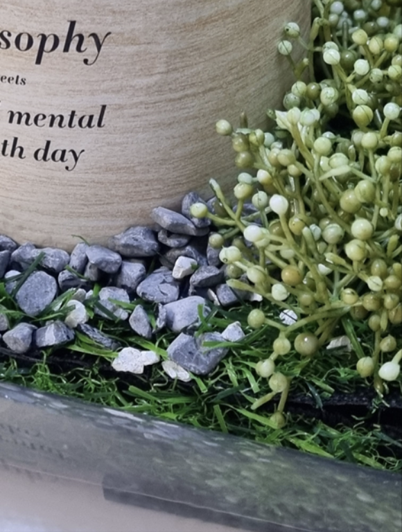 Despite its small scale, the display was designed with attention to depth, balance, and storytelling. This project highlights my ability to work resourcefully with materials, experiment with lighting, and translate conceptual themes into clear visual