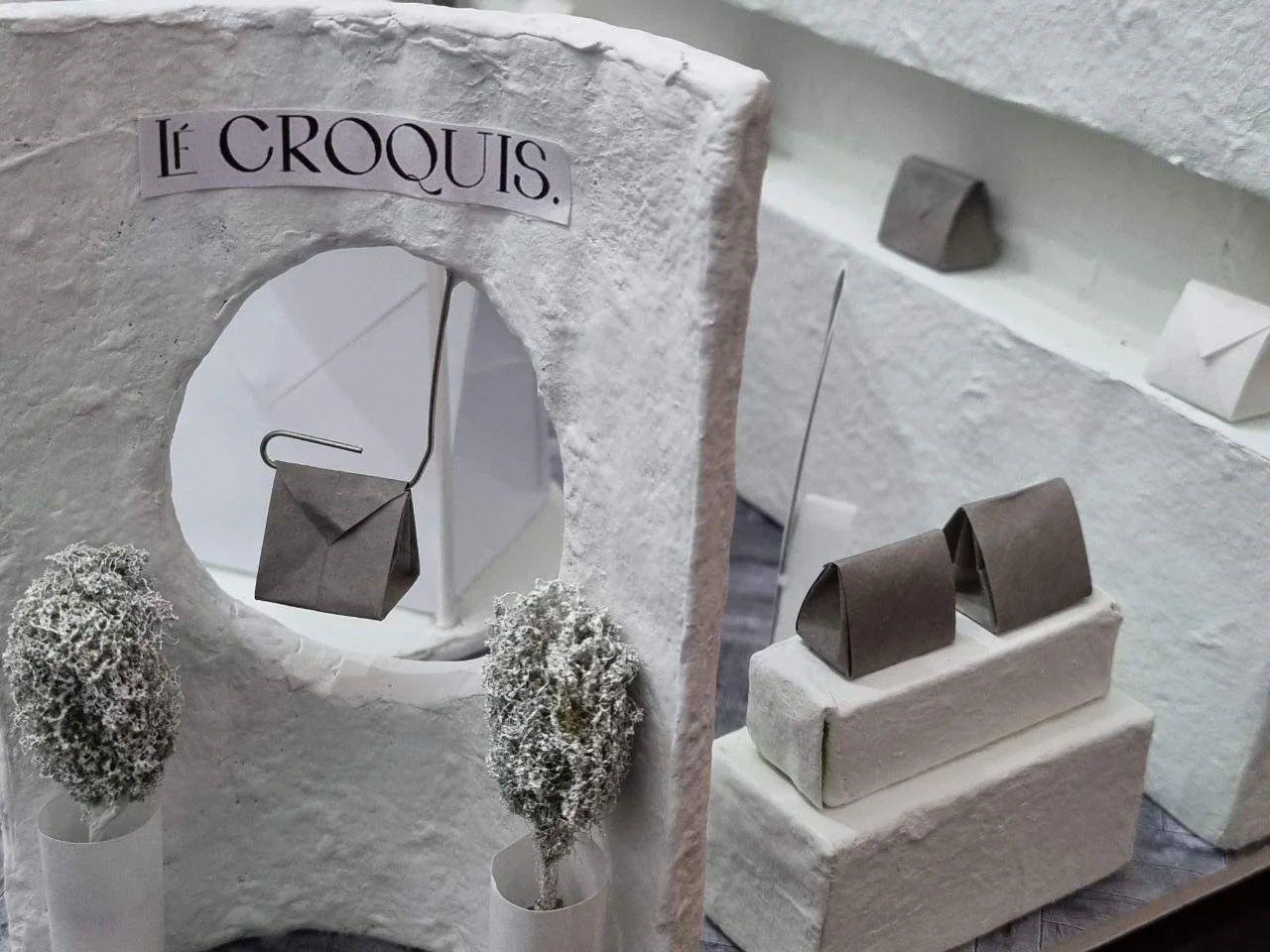 Le Croquis was developed during my ITE project in 2023 as a conceptual accessories brand, with a focus on bags. The name is derived from French, inspired by the idea of the croquis—the underlying structure or skeleton of a design. Similar to how a ga