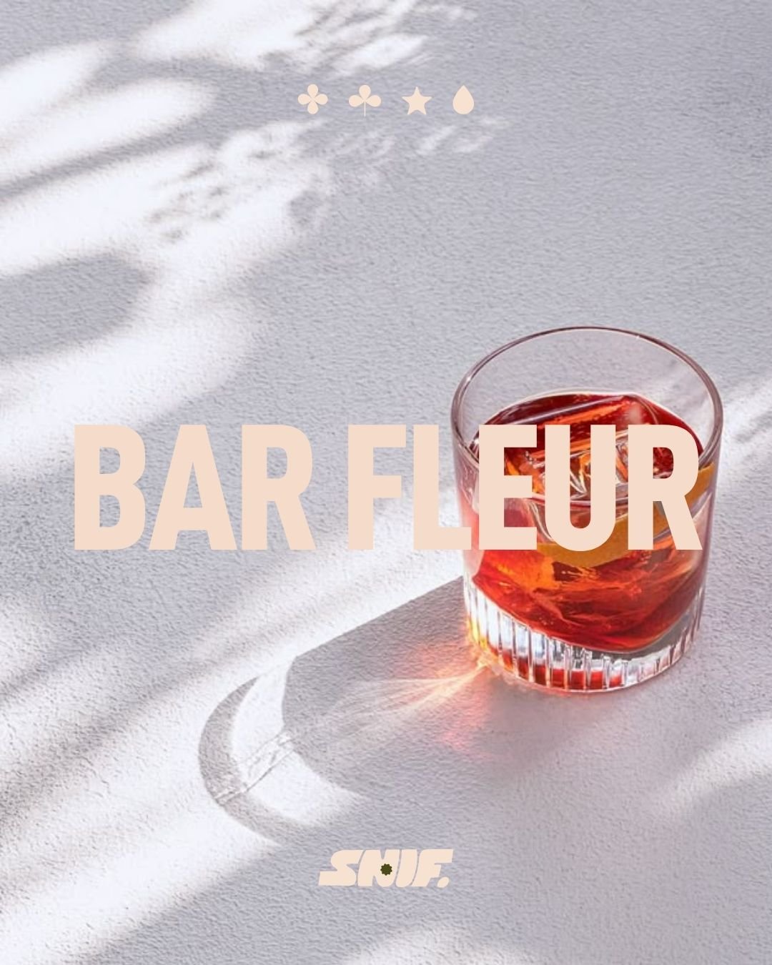 Geurmarketing voor bar fleur, geurbeleving voor bar fleur. Snif air.