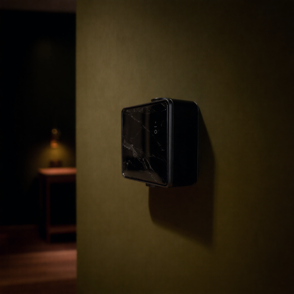 elektrische diffuser van snif in hotel.