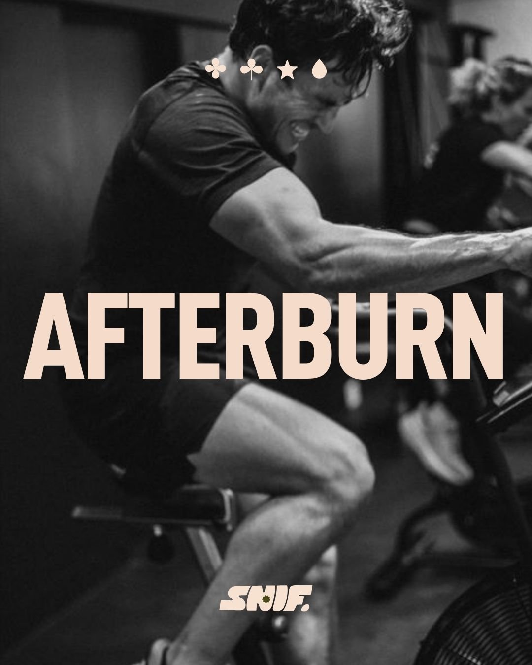 Geurmarketing voor gym afterburn, geurbeleving voor hyrox afterburn. Snif air.