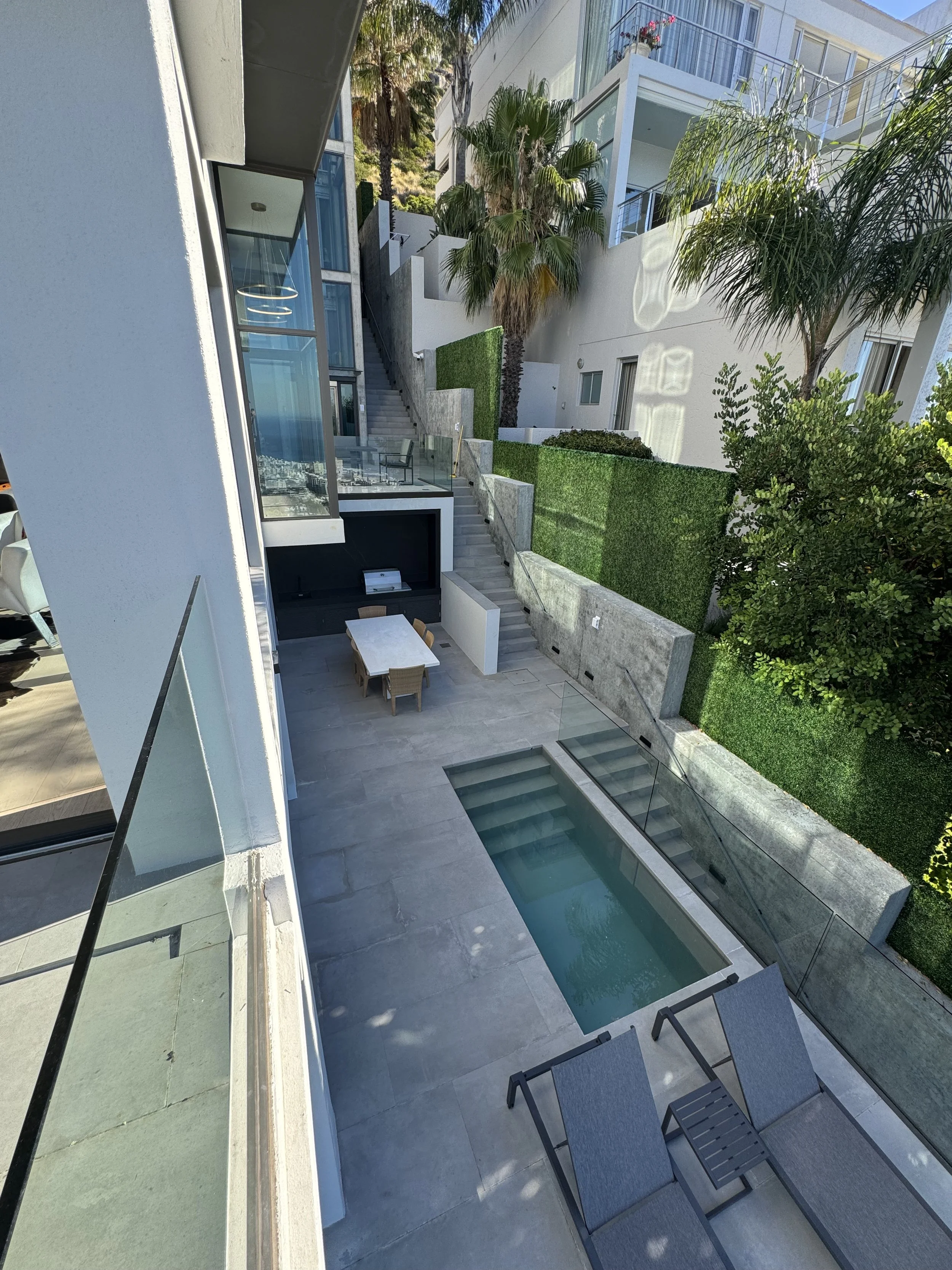 Pool Deck from Upper Level