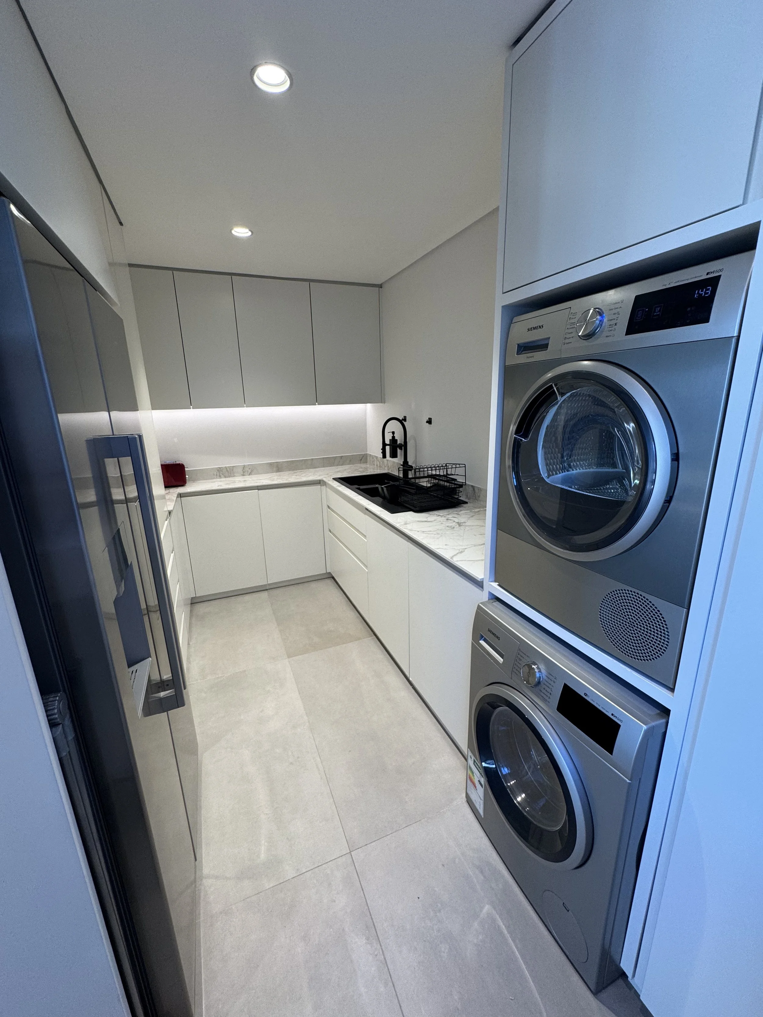 Scullery - Dishwasher, Washing Machine, Drier & Second Fridge etc.